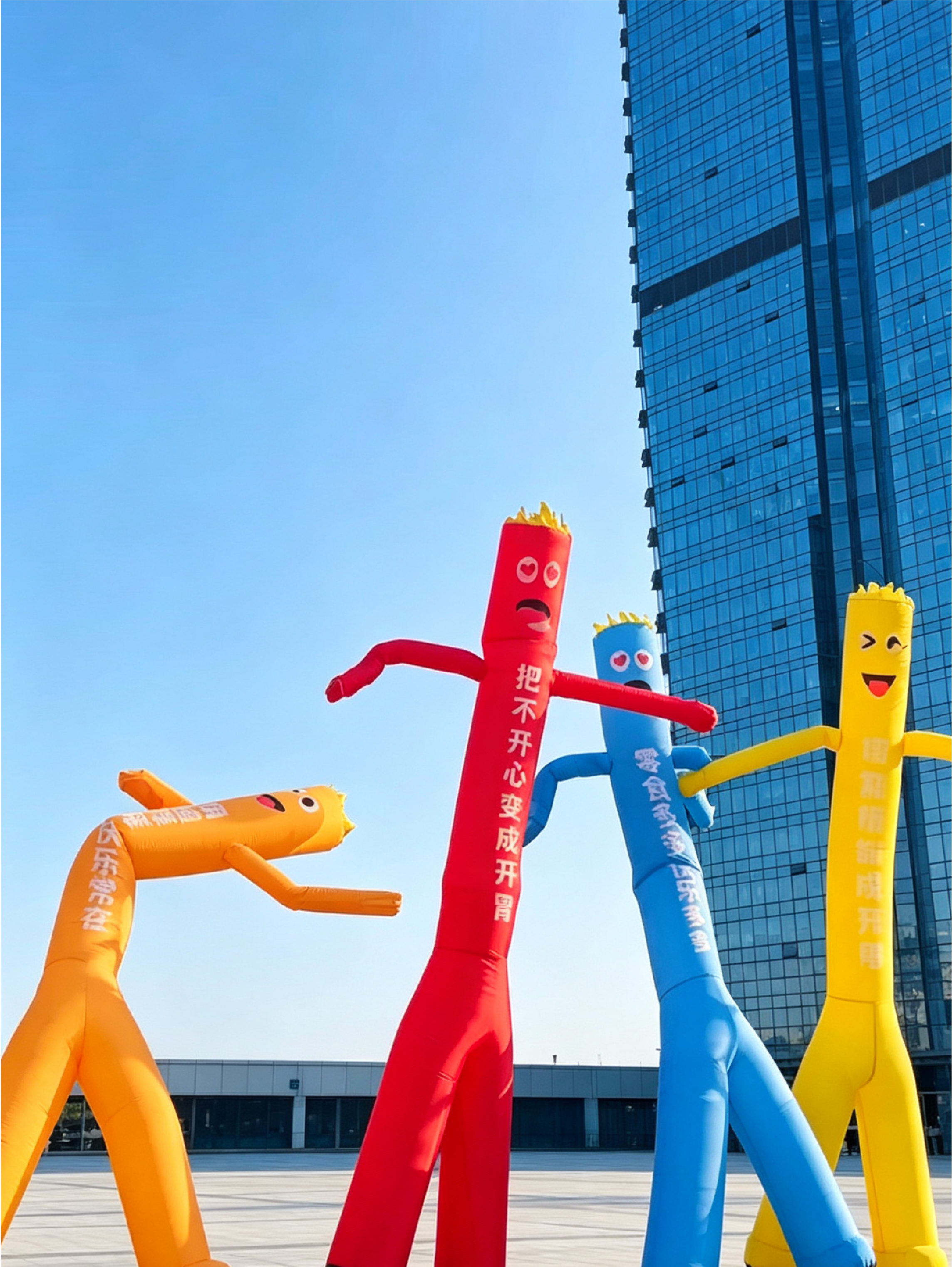 Inflatable Waving Cartoon Air Dancer