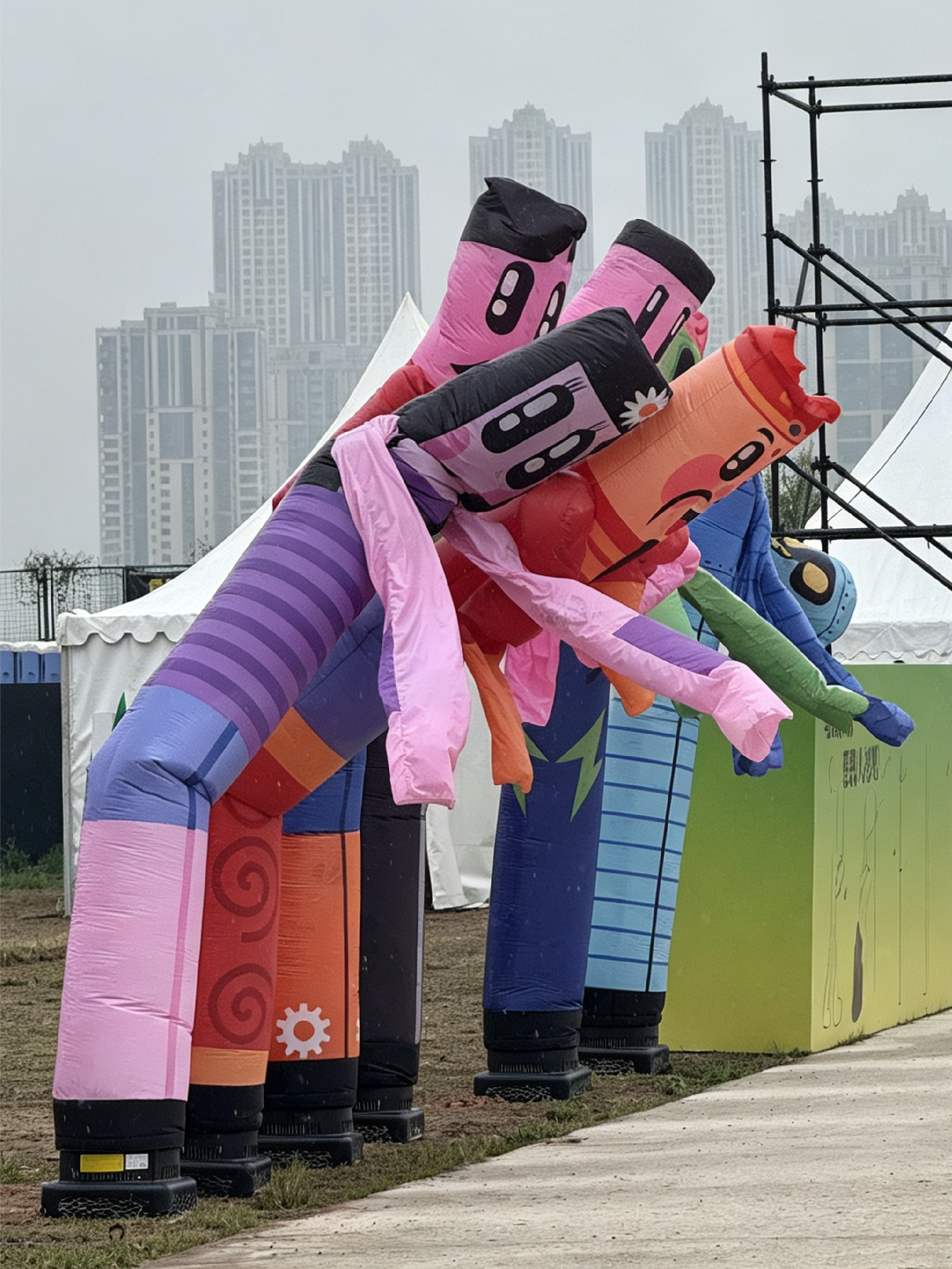 Inflatable Waving Cartoon Air Dancer