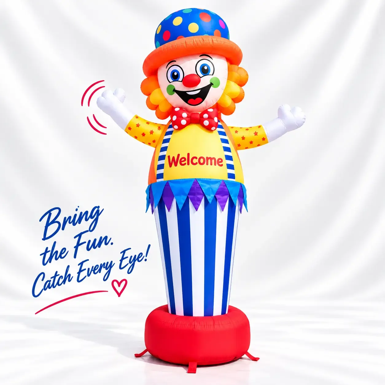 Air Waving Man-Big Eyes Clown