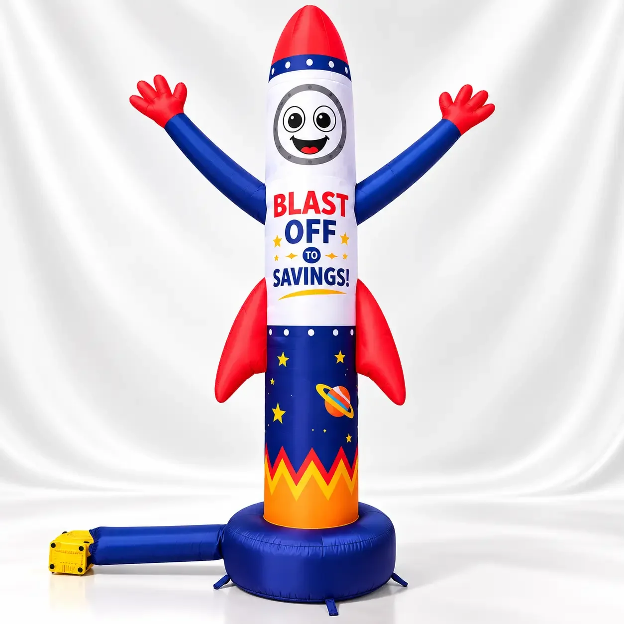 Air Column Rocket Display/Rotating 9ft