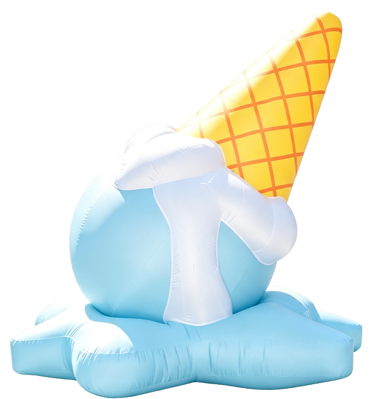 Inflatable Ice Cream Model
