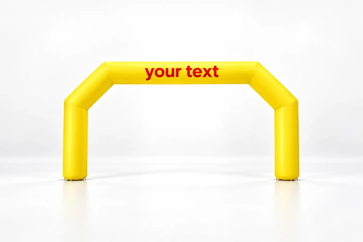 Bright Yellow Inflatable Arch Mockup.webp