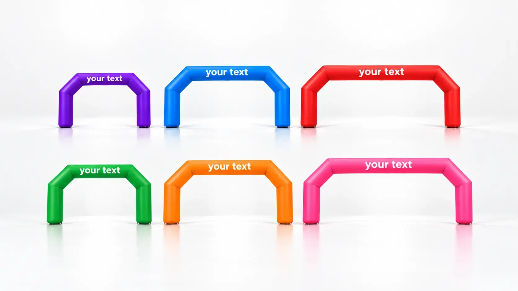 Colorful Inflatable Arch Display.webp