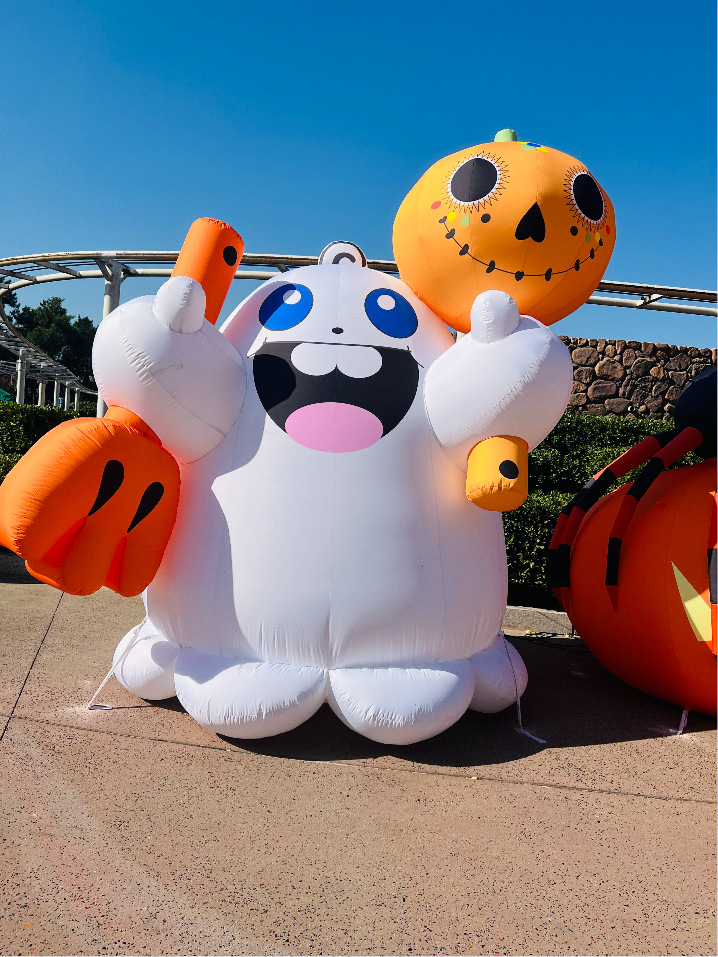 Customized inflatable models in cartoon style