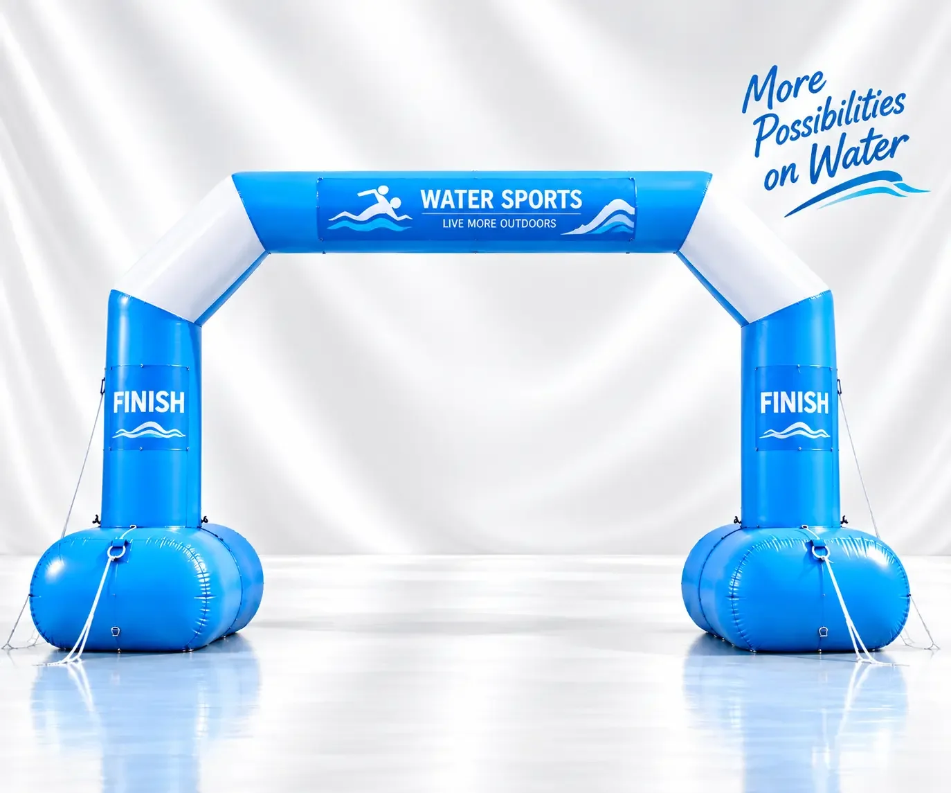 Custom Heavy-Duty T Base PVC Inflatable Arch