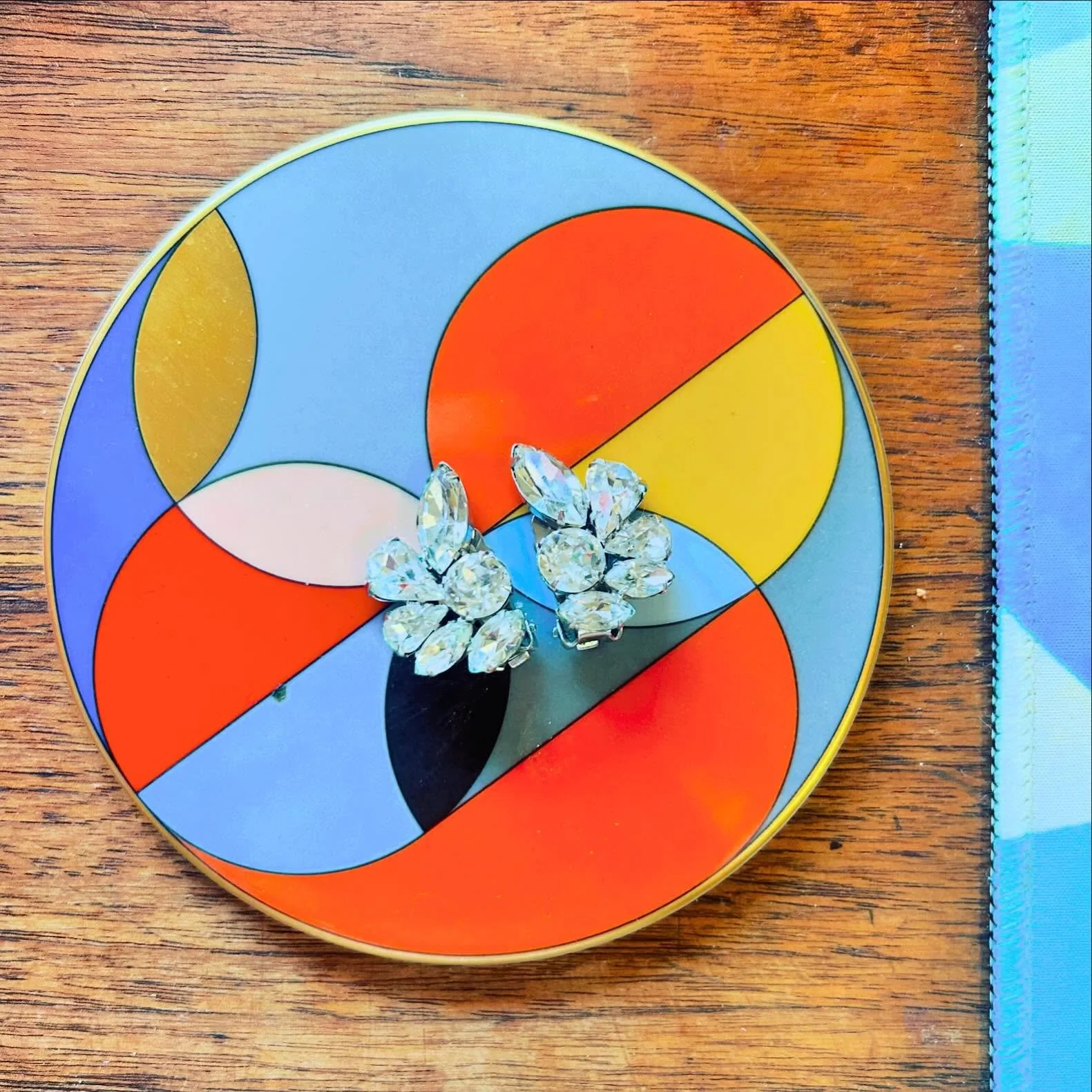 Our founder has owned this pair of earrings for more than a decade &mdash; these are so stunning they were her sister&rsquo;s something borrowed on her wedding day.
Vintage 1950s #weissearrings clip-ons, full of memory and meaning.

For years, she&rs