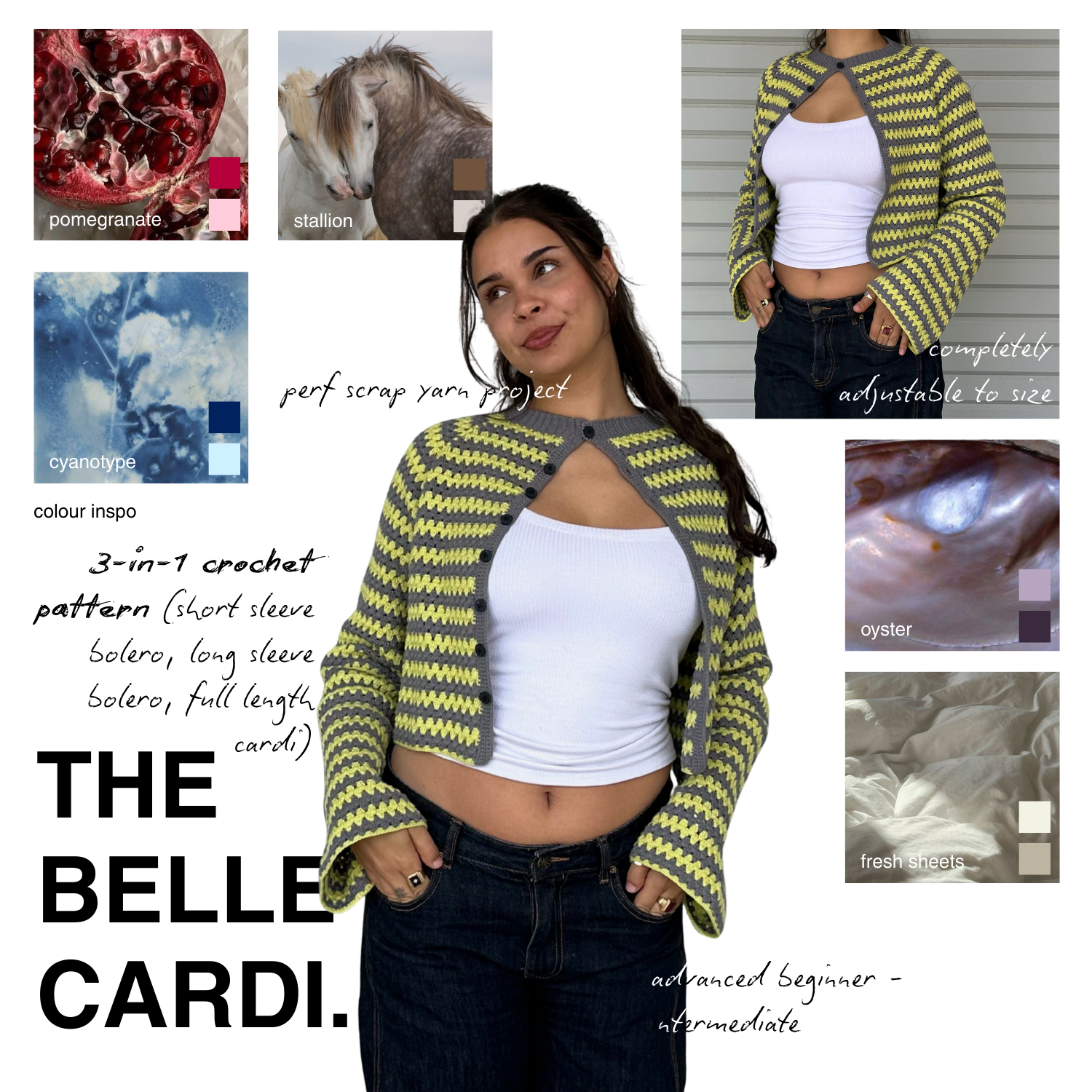 THE BELLE 3-IN-1 CARDI.