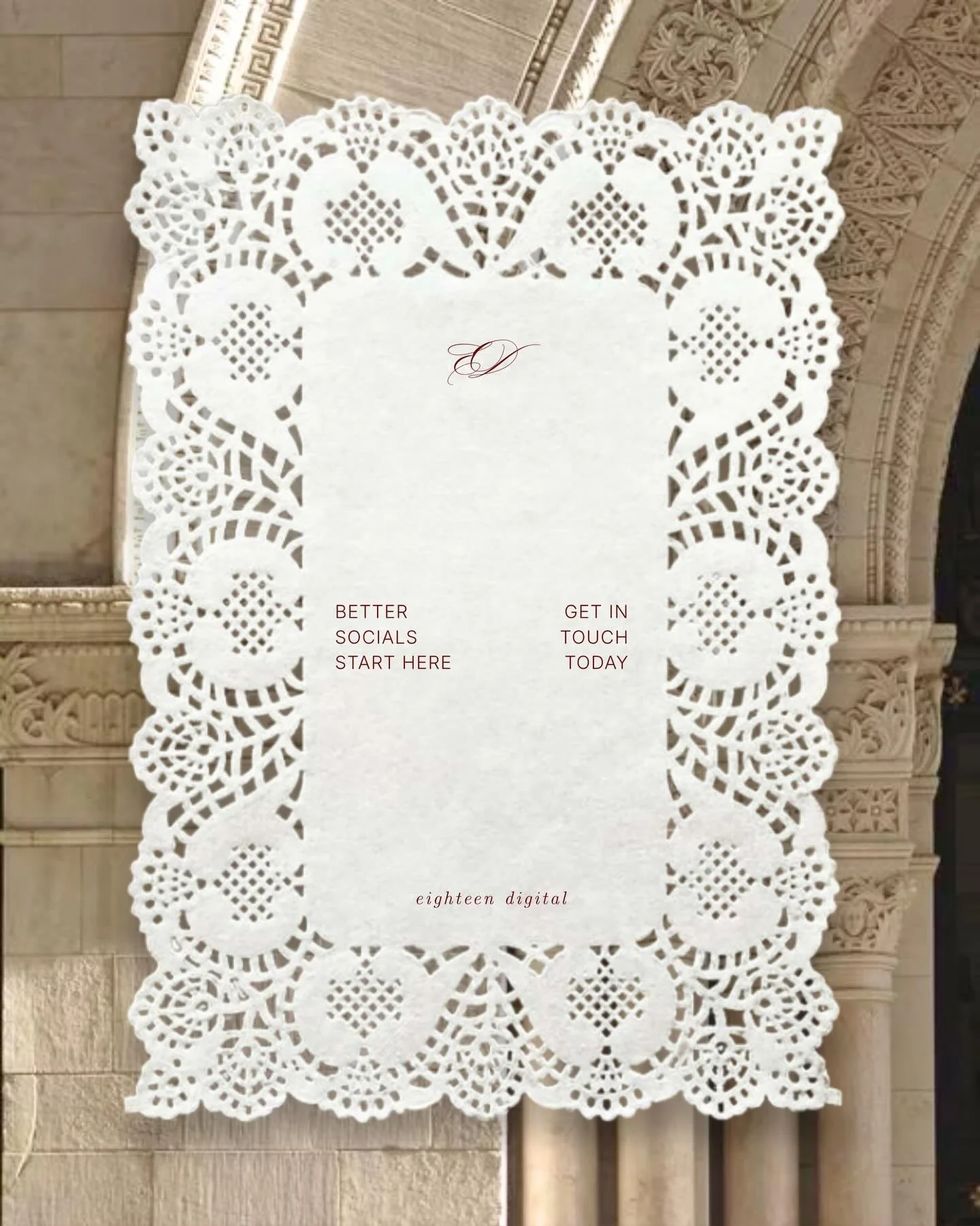 Good content isn&rsquo;t just aesthetic. It&rsquo;s built on direction, structure and consistency.

Feel like that&rsquo;s something your accounts lacking? Get in touch. #EighteenDigital