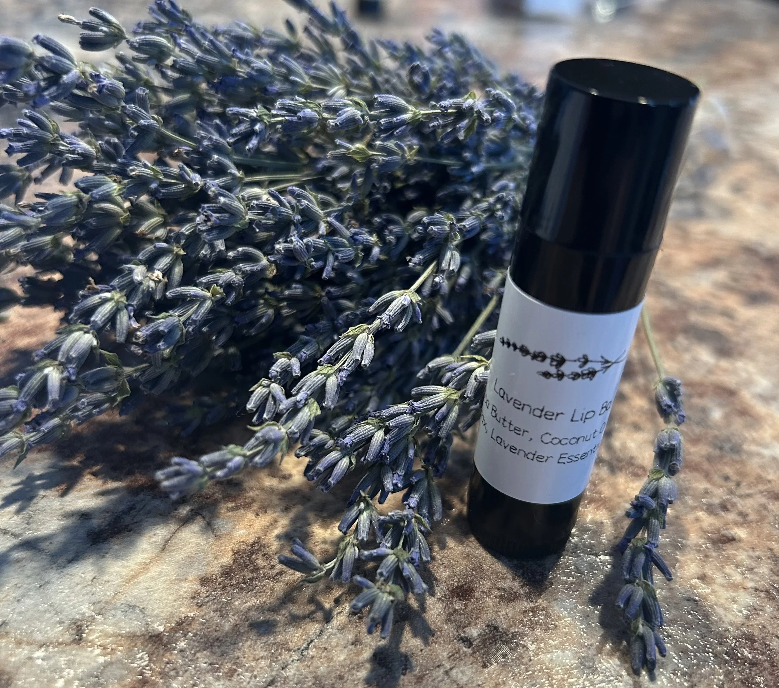 Lavender and Vanilla Lip Balm