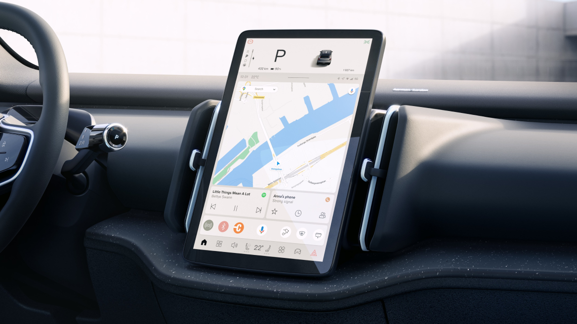 Visual from Less's published Volvo Cars work