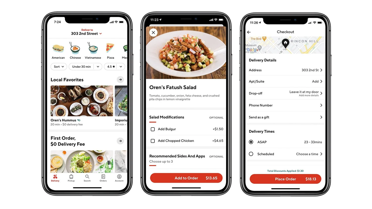 Representative visual from Less's published DoorDash case