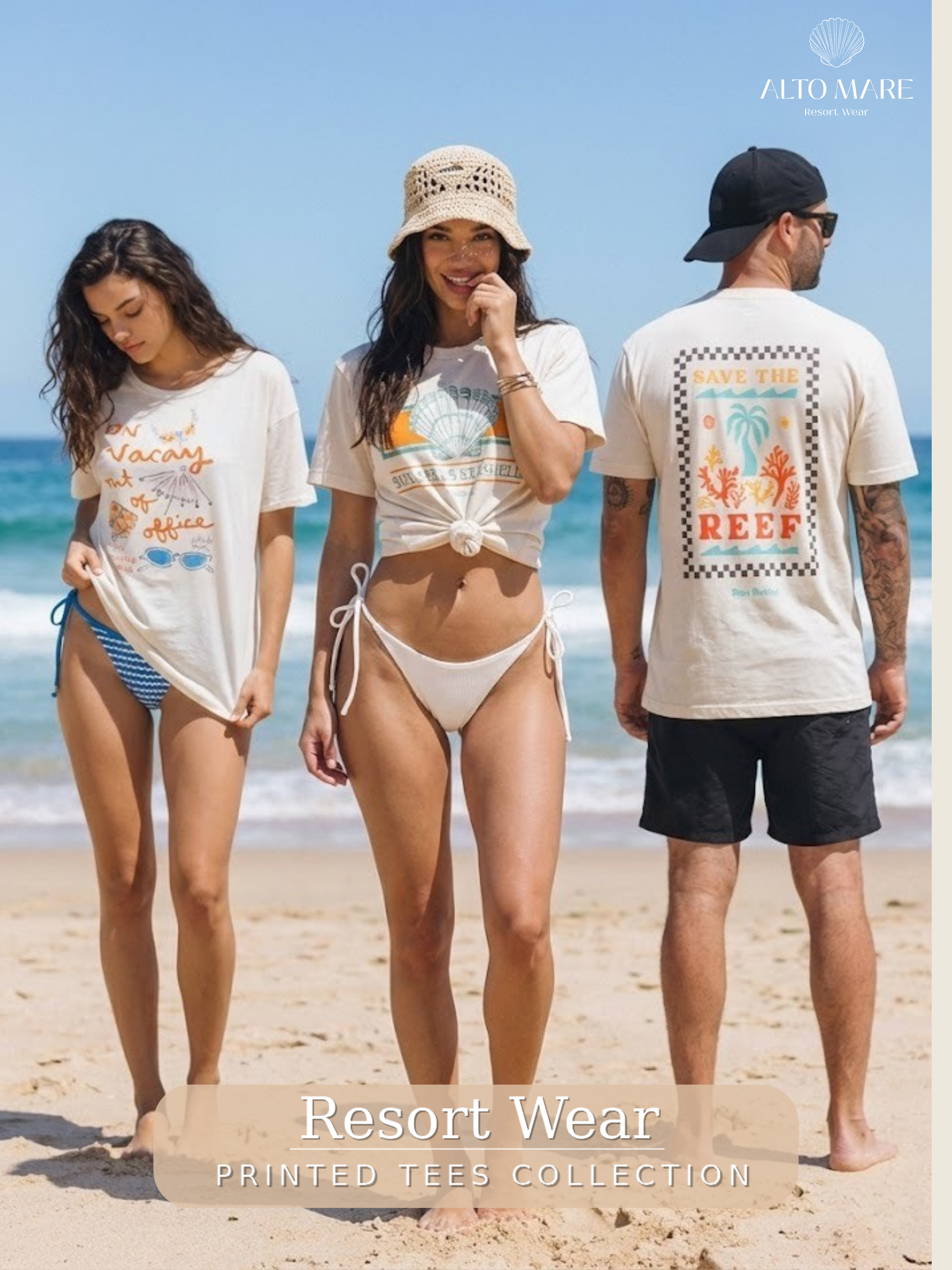  Costal Printed Tees Collection