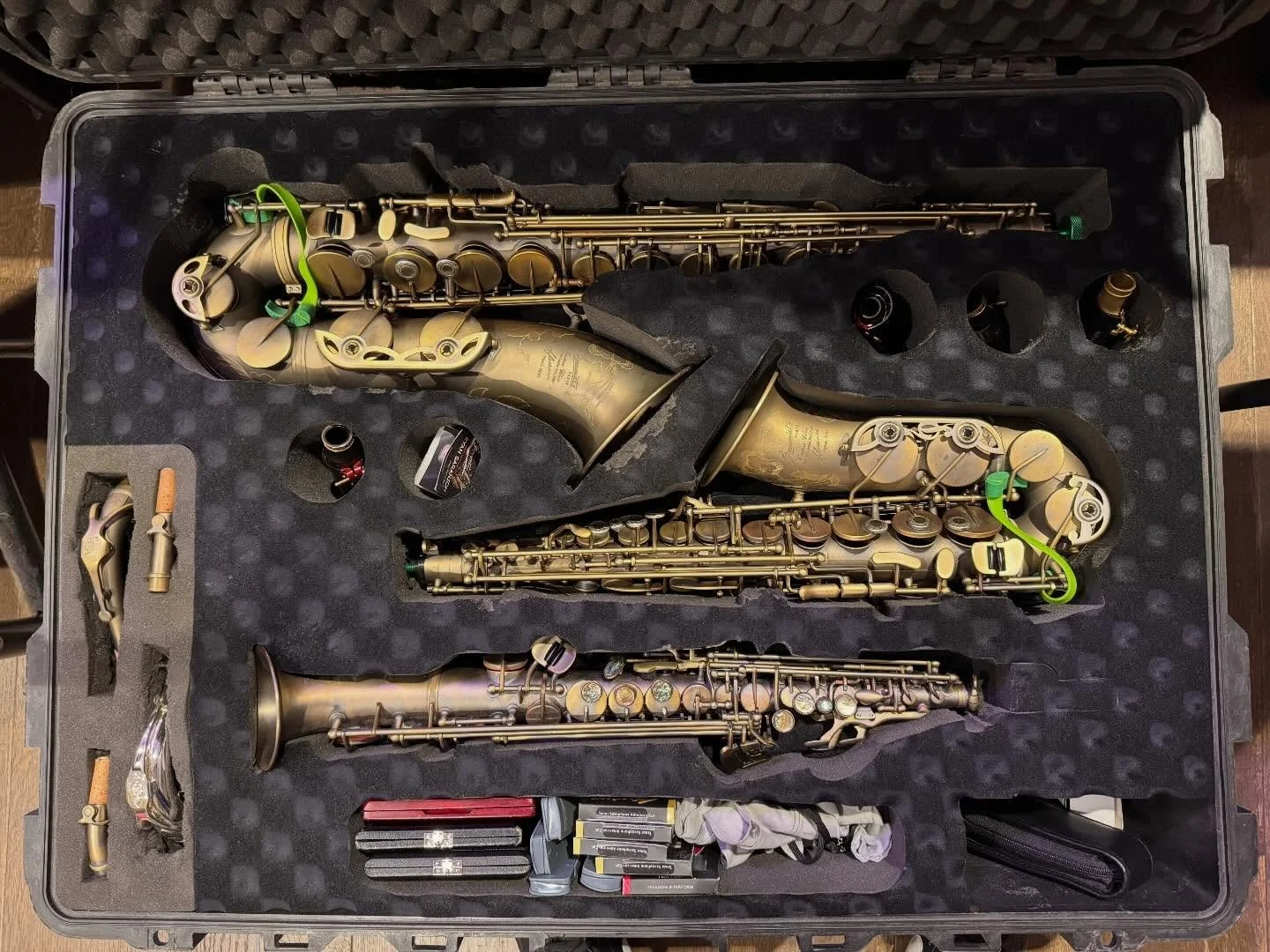 Just a little &ldquo;what&rsquo;s in the case?&rdquo; Post from my private event gig the other night😁