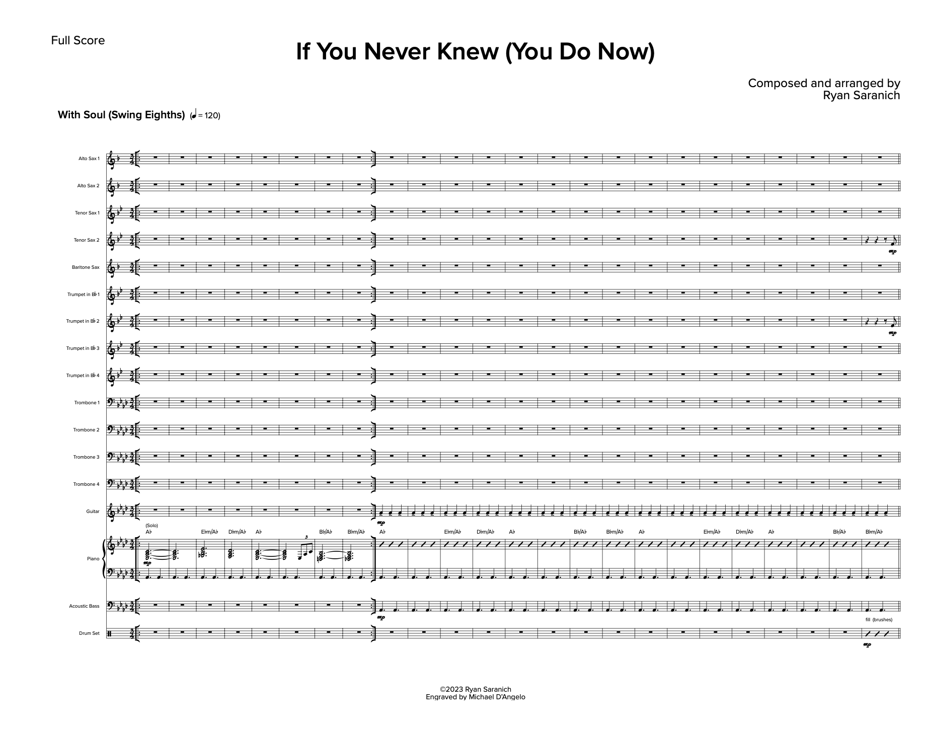 If You Never Knew (Big Band)
