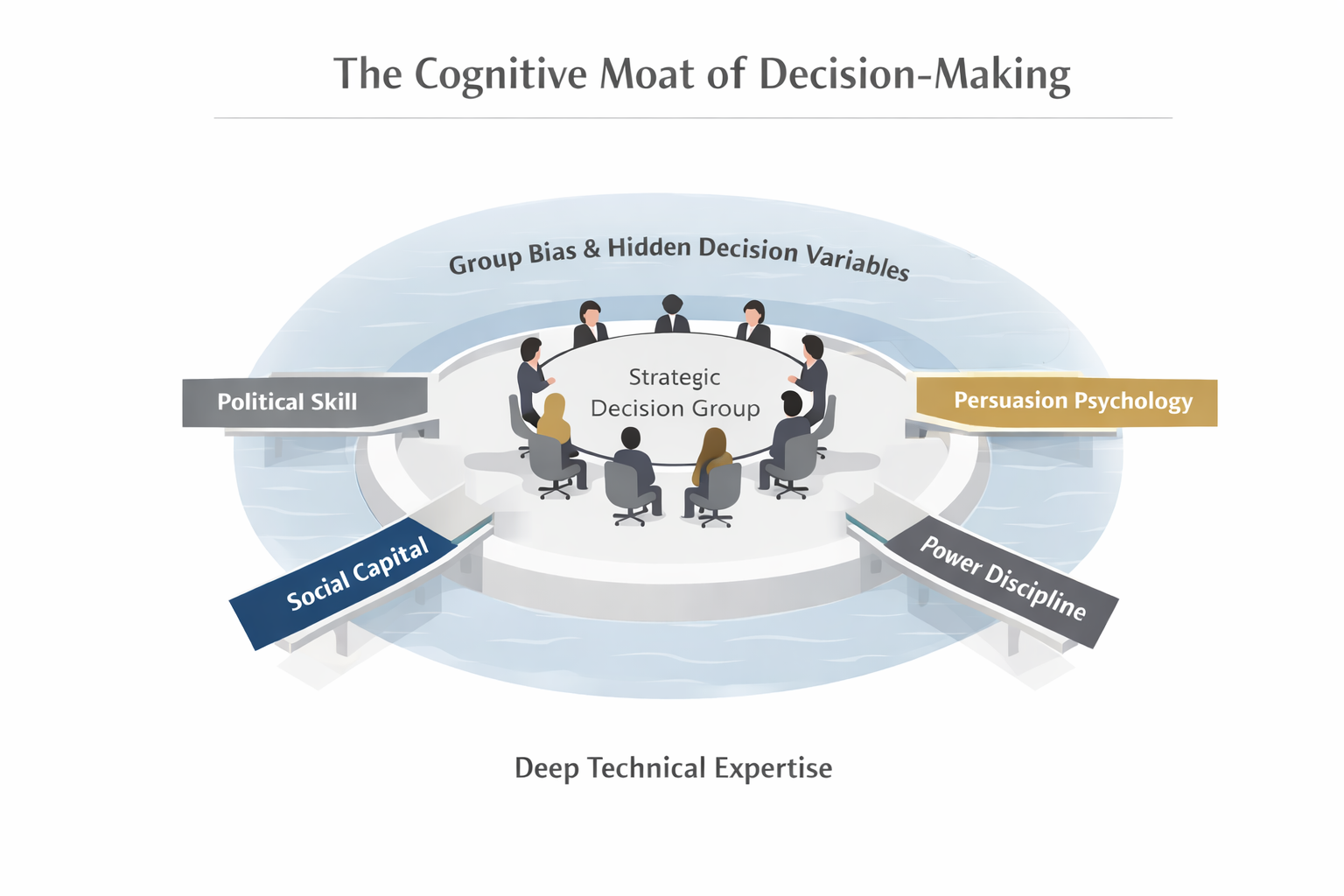 The Cognitive Moat of Decision Making