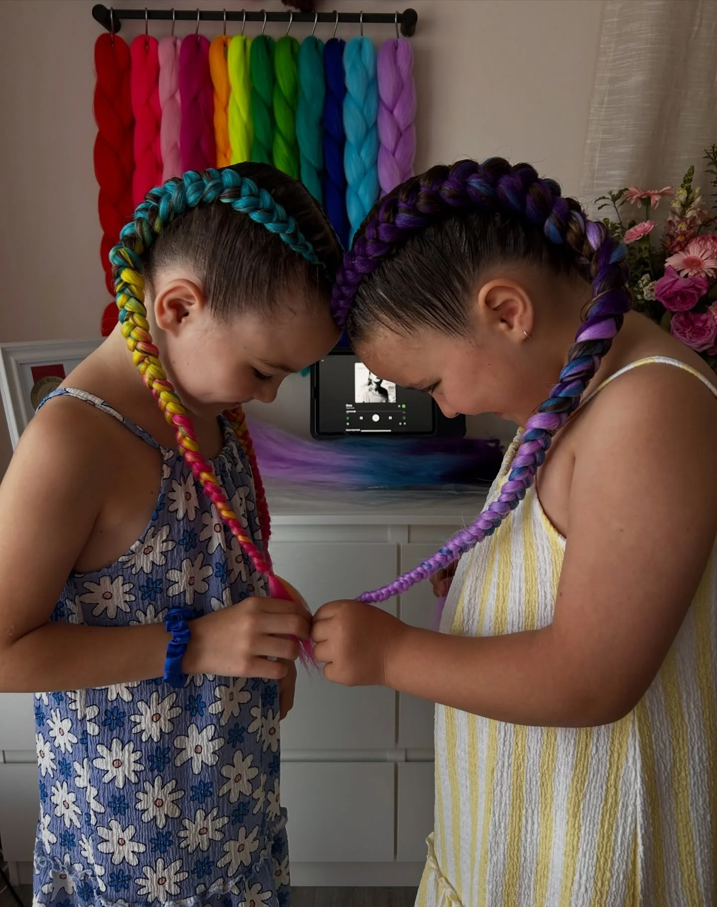 🫶🫶

✨ Double Coloured Dutch Braids For Two People
☁️ Gregory Hills, NSW

Prior to booking please visit www.madsbeautybar.com 

Find all availability and reviews on our online platform, no message requests needed! https://www.fresha.com/a/mads-beaut