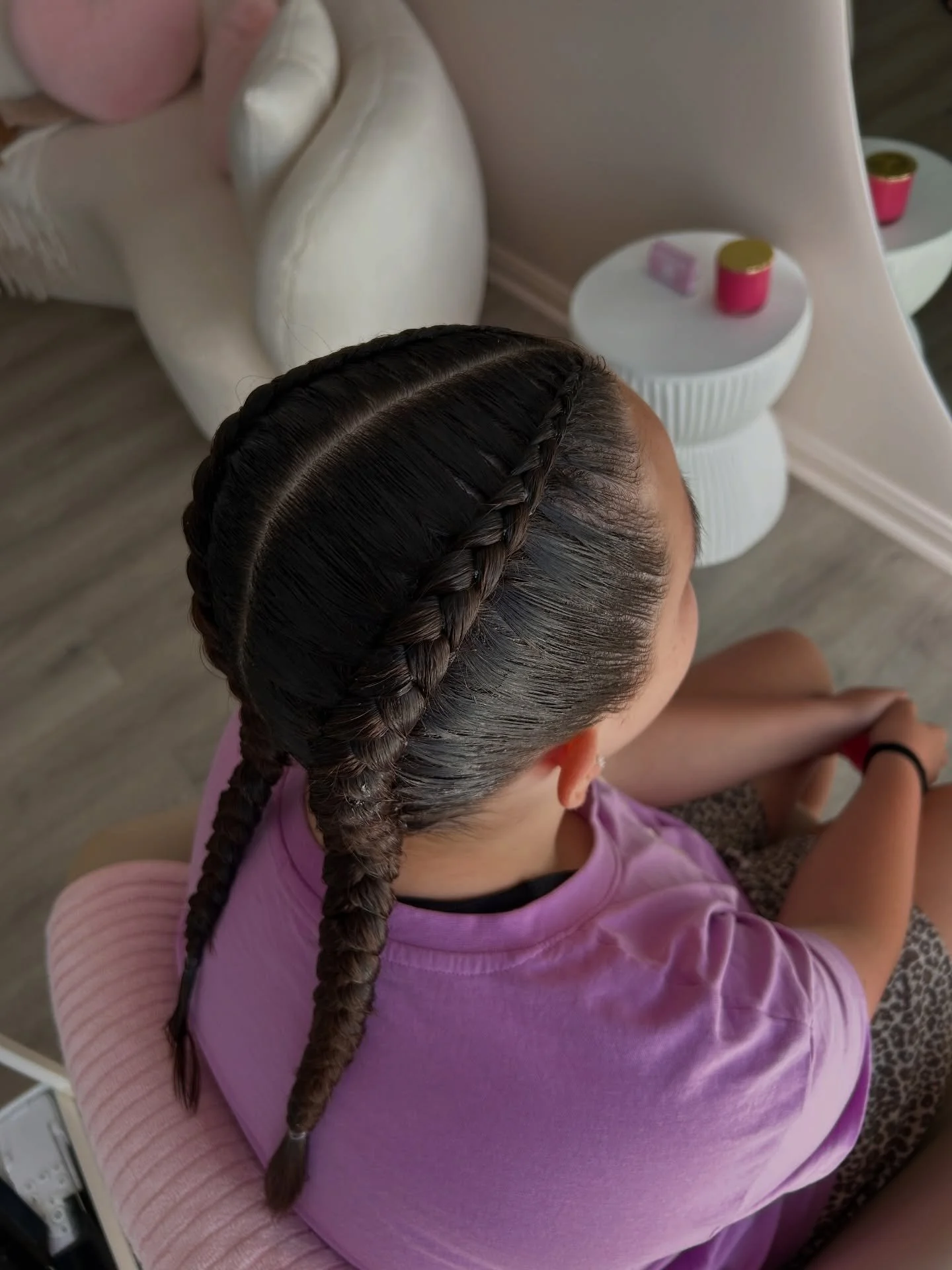Obsessed with something simple! 

✨Double Dutch Braids
☁️ Gregory Hills, NSW

Prior to booking please visit www.madsbeautybar.com 

Find all availability and reviews on our online platform, no message requests needed! https://www.fresha.com/a/mads-be