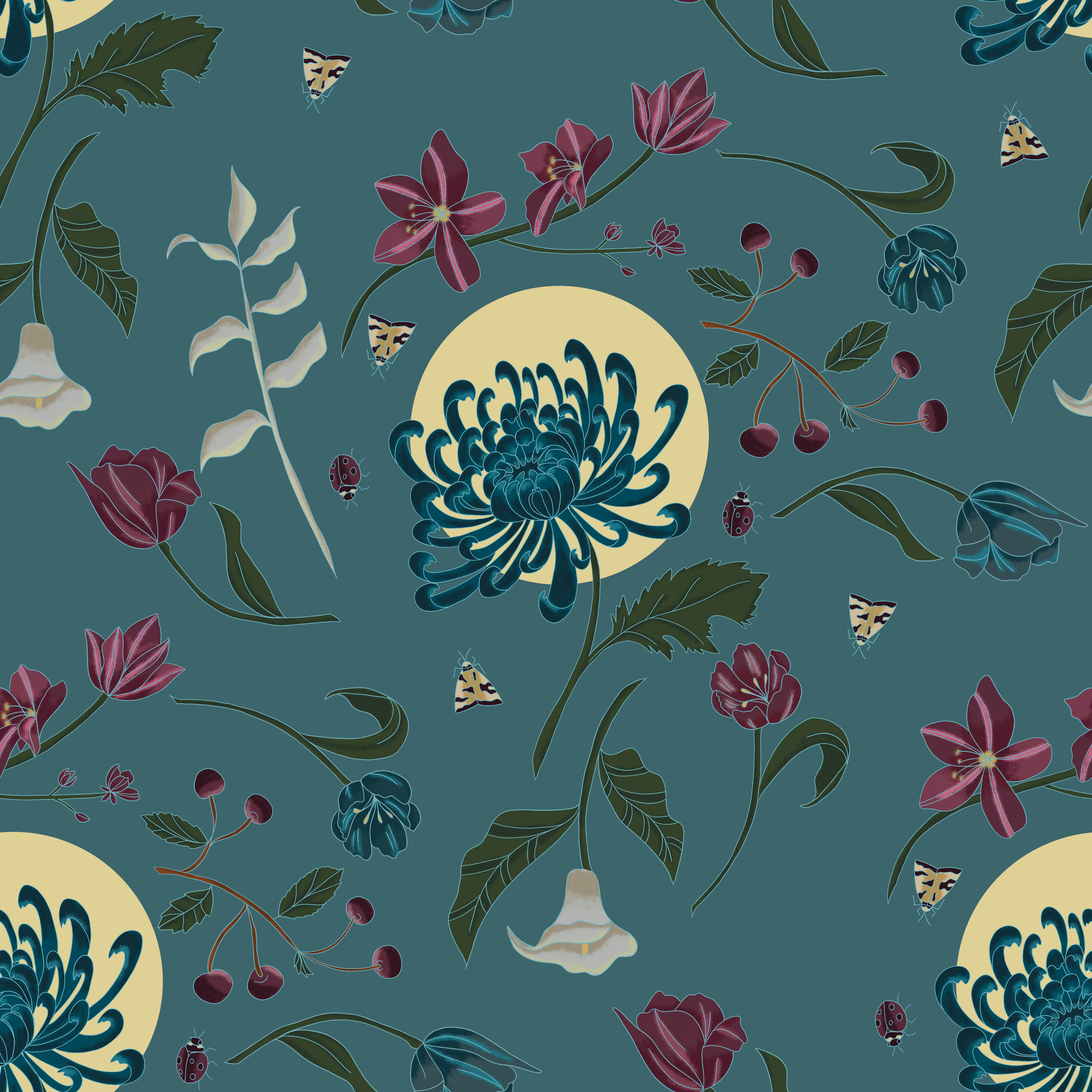 The Secret Garden After Dusk