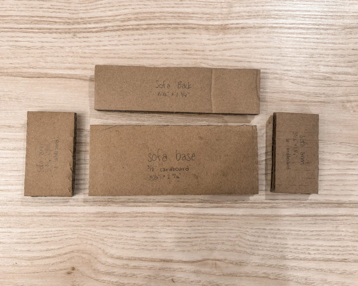 Lots of tiny pieces, lots of love 💛
This miniature sofa is still in the works&mdash;just picked out fabric and finished the frame today. Next up: cushions!
It&rsquo;s slow, detailed work, but that&rsquo;s what makes it special.
#MiniatureMaker #Behi