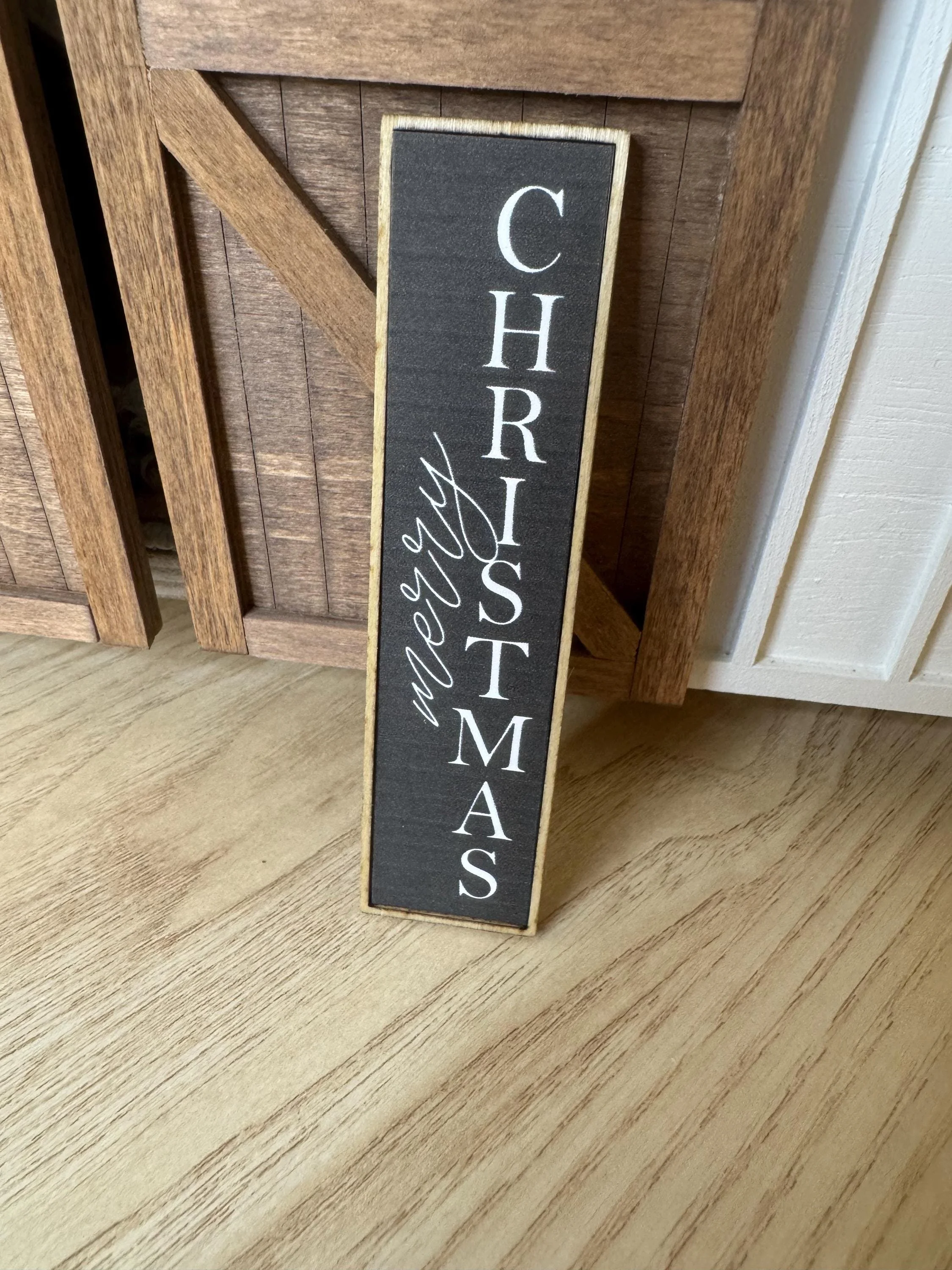 “Merry Christmas” Porch Sign