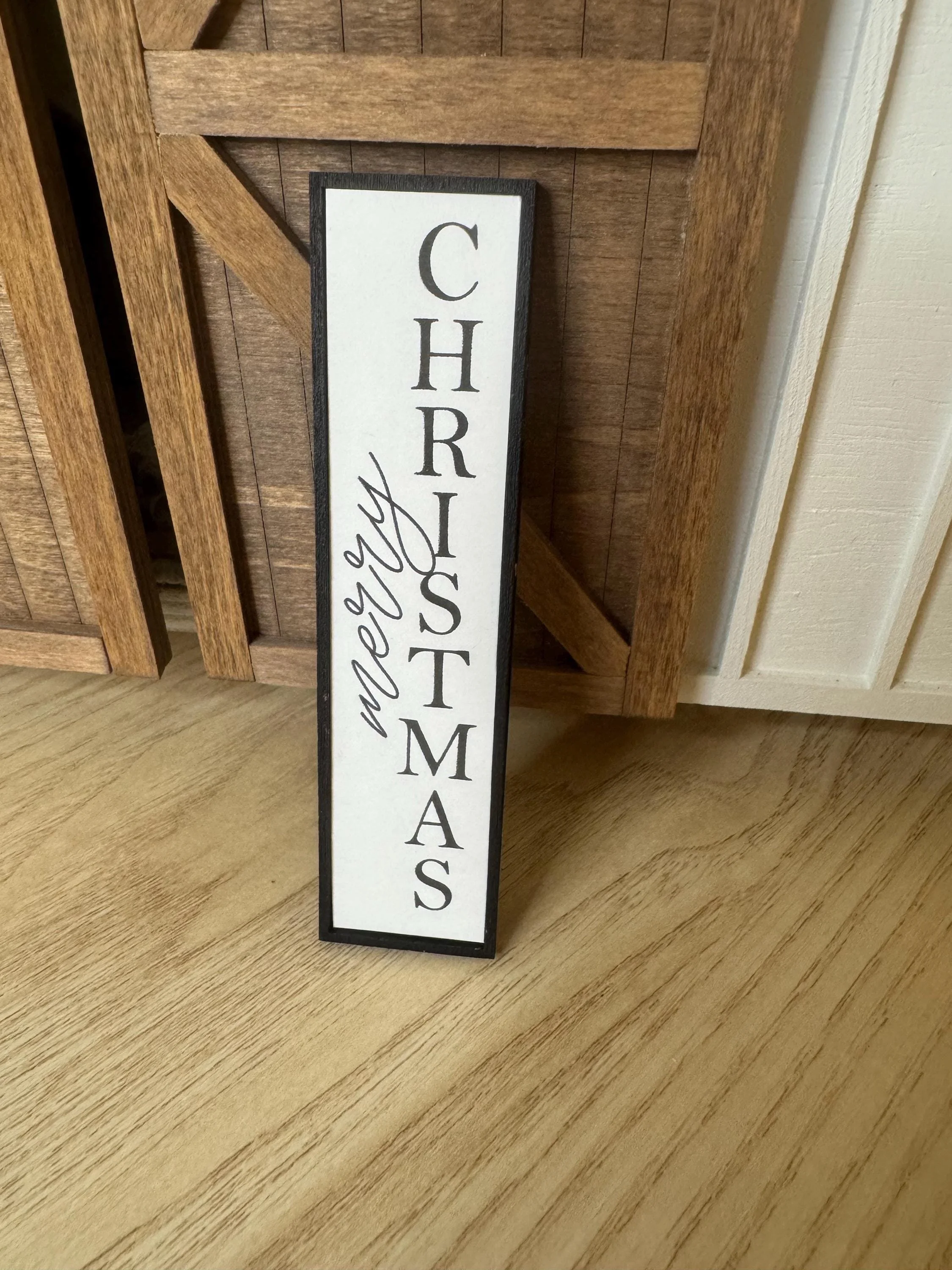 “Merry Christmas” Porch Sign