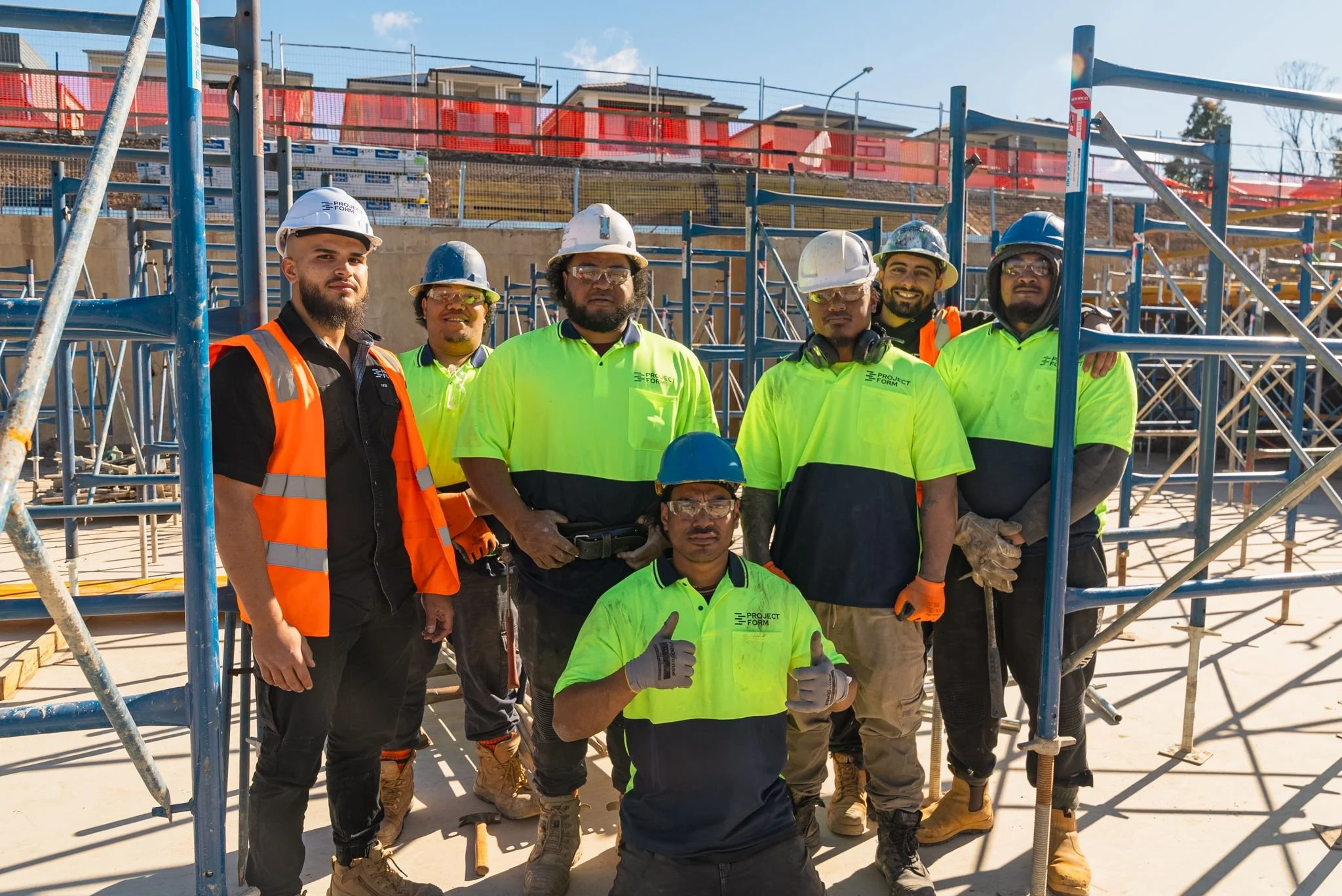 Photo of the Project Form team.