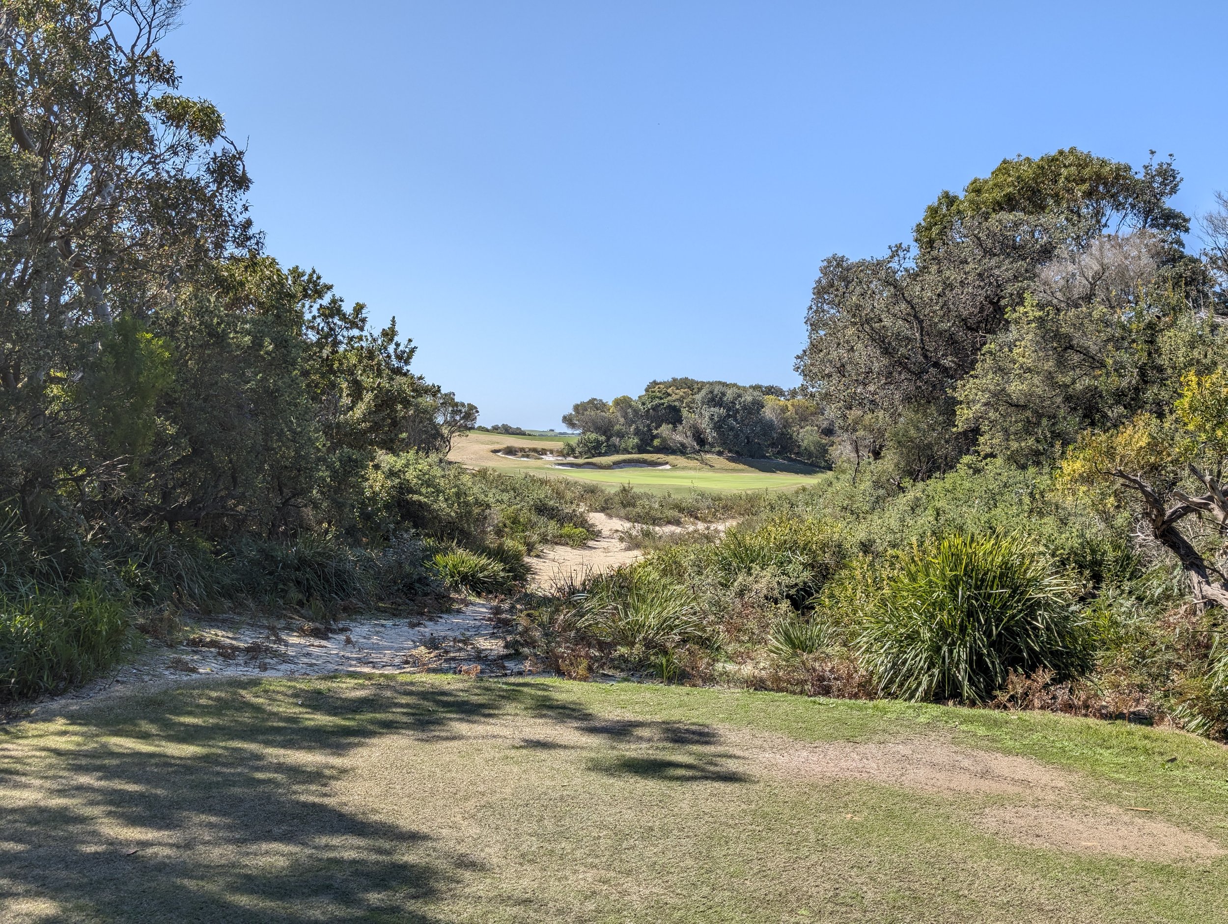 St Michaels GC Fifth carry 