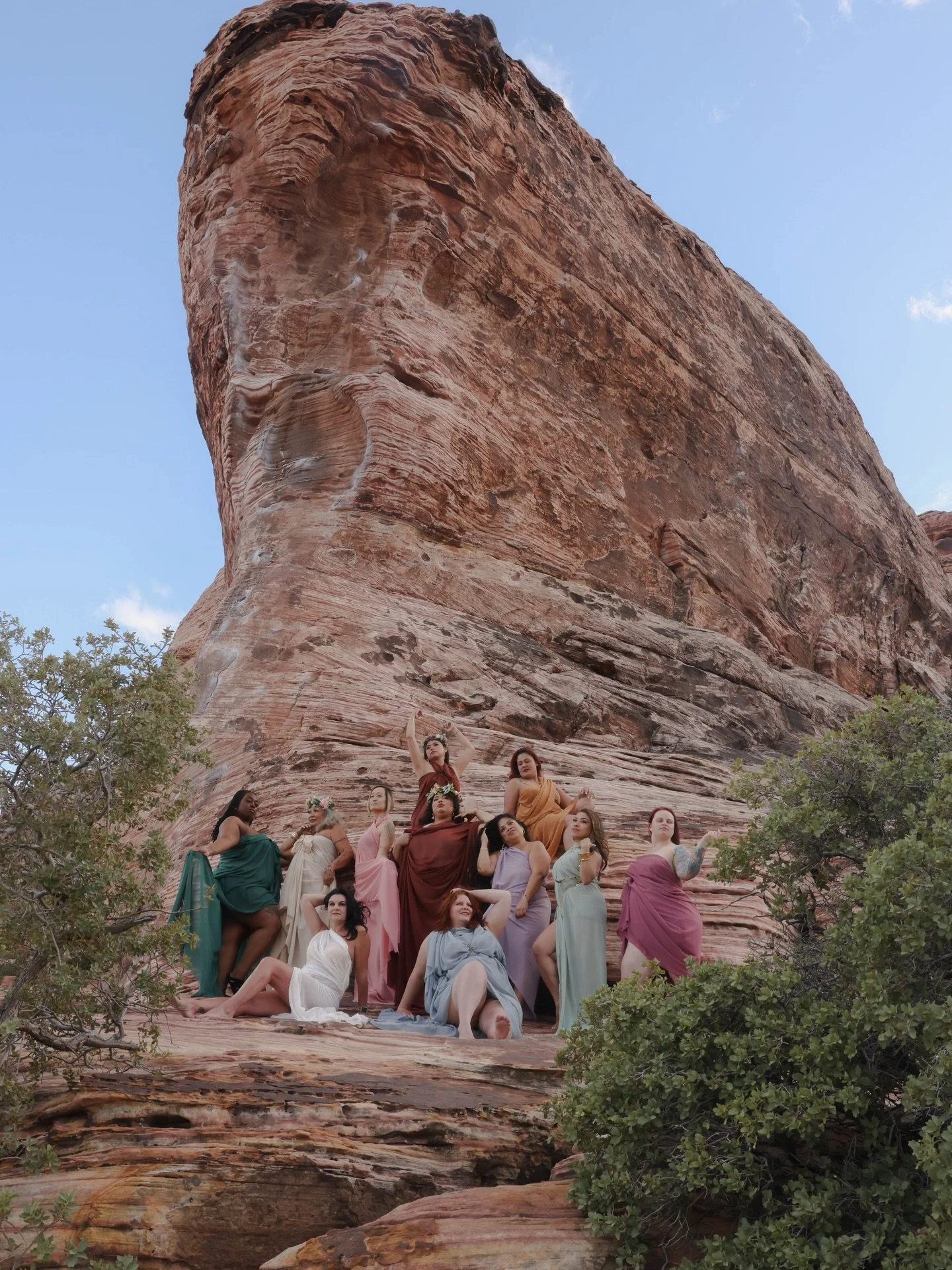Because here we are all a work of ART ✨ 

A sneak peek of our last Group Photoshoot 🤎

Hiking to the location was not easy but we made it and made it look effortless 🌞