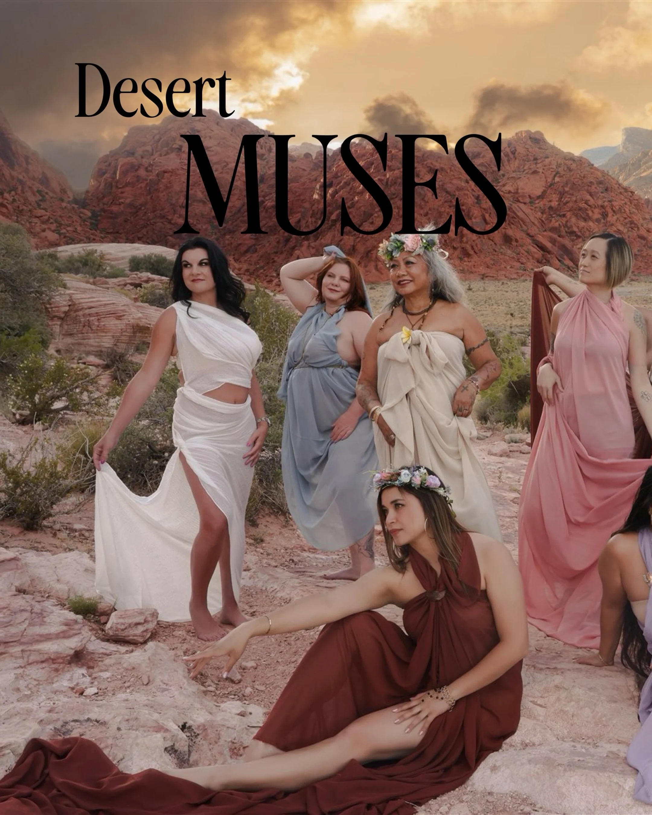 The Desert Muses Photoshoot was inspired by the desert itself&hellip; beautiful, raw, strong, and honestly not always easy.

The desert goes through harsh weather, heat, dryness, storms&hellip; yet somehow it still creates some of the most breathtaki