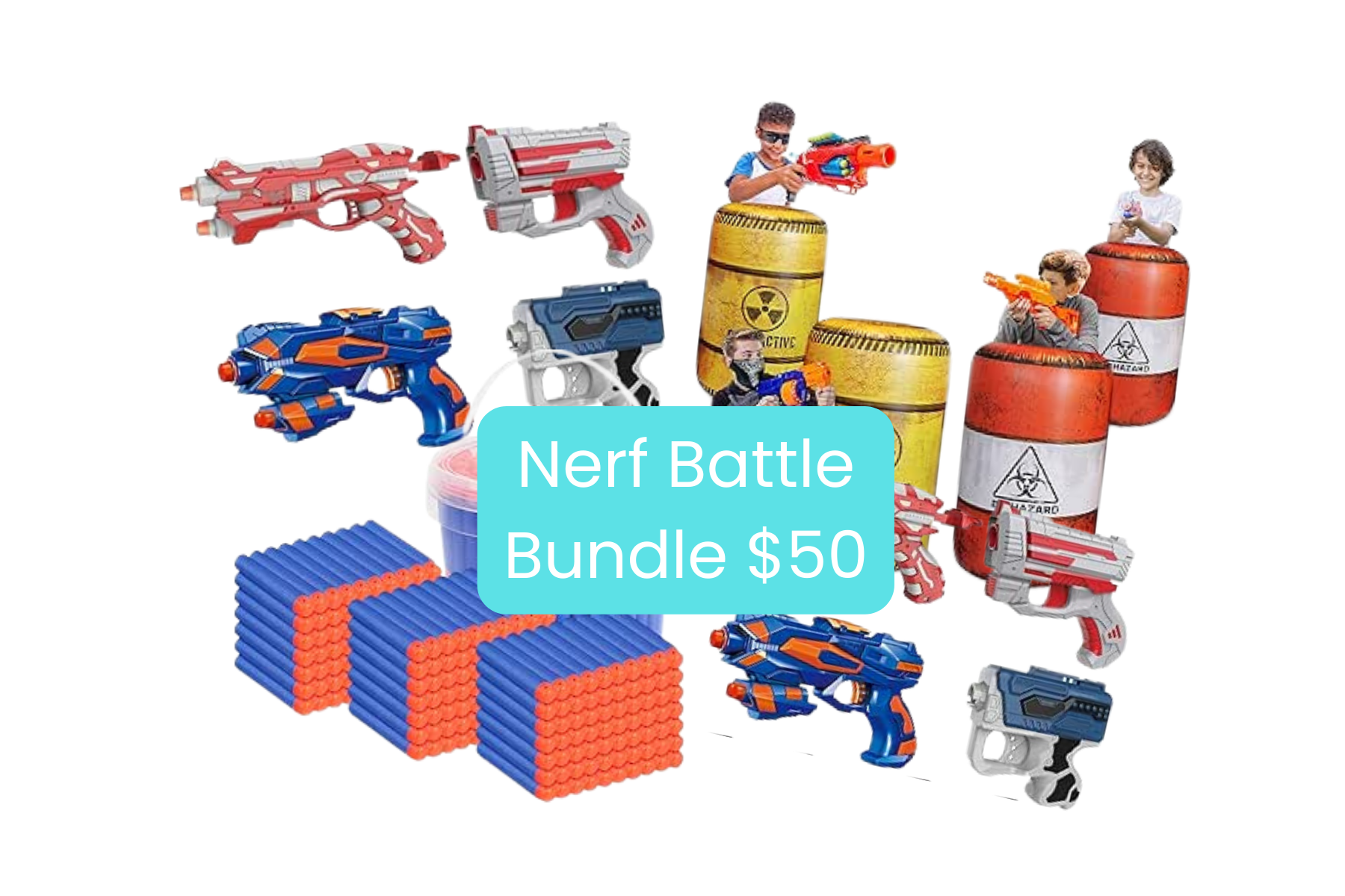Nerf Battle Bundle