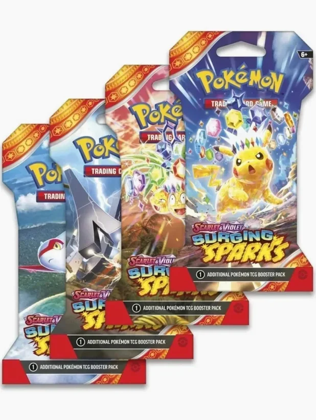 Surging Sparks Sleeved Booster Pack