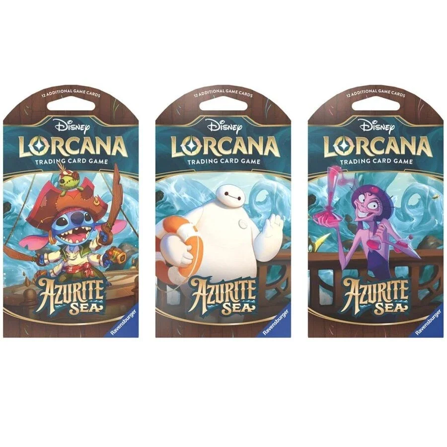 Disney-Lorcana-Azurite Sea-Sleeved-Boosters.webp