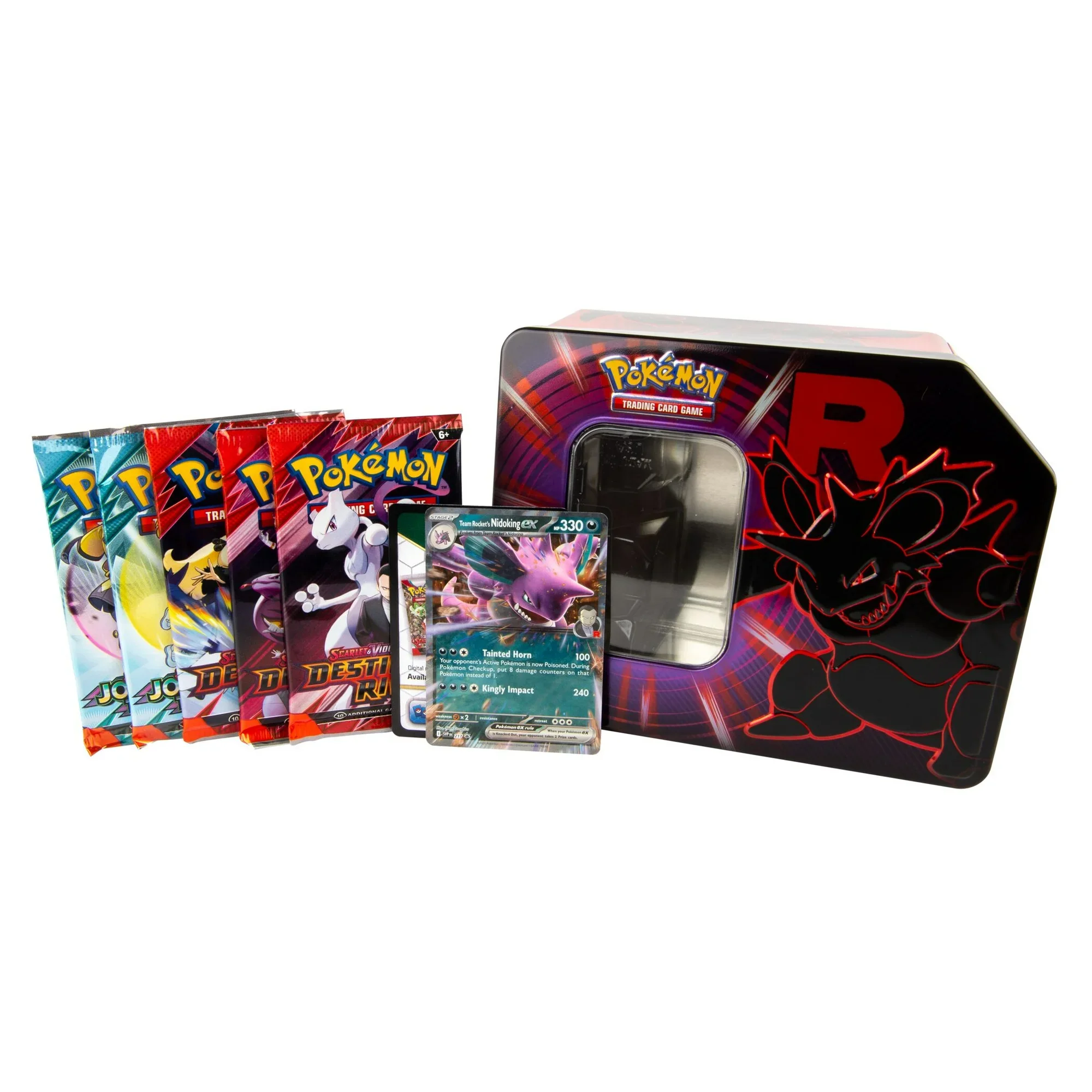 Destined Rivals Team Rocket Tin - Styles May Vary