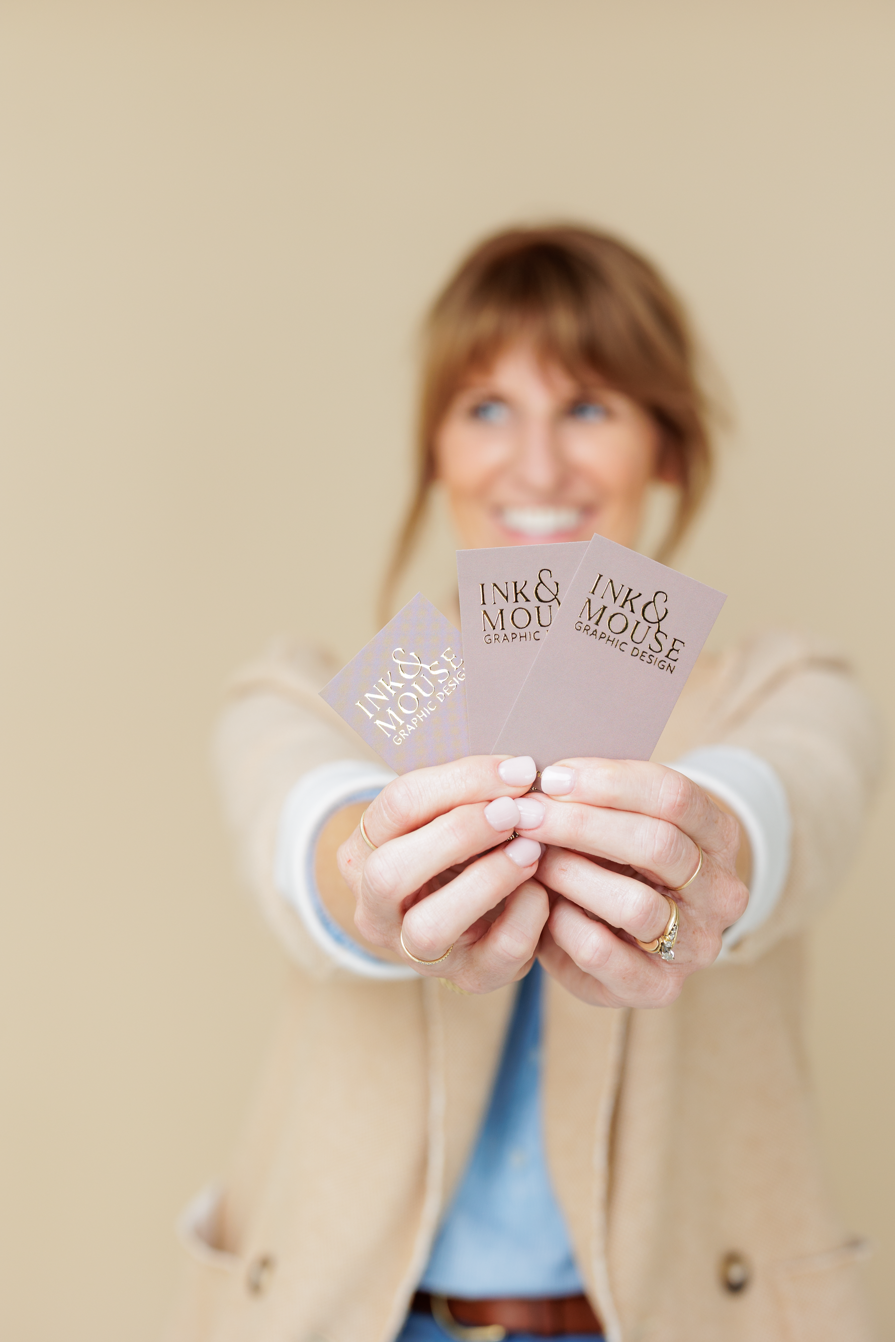 ink & mouse custom business cards