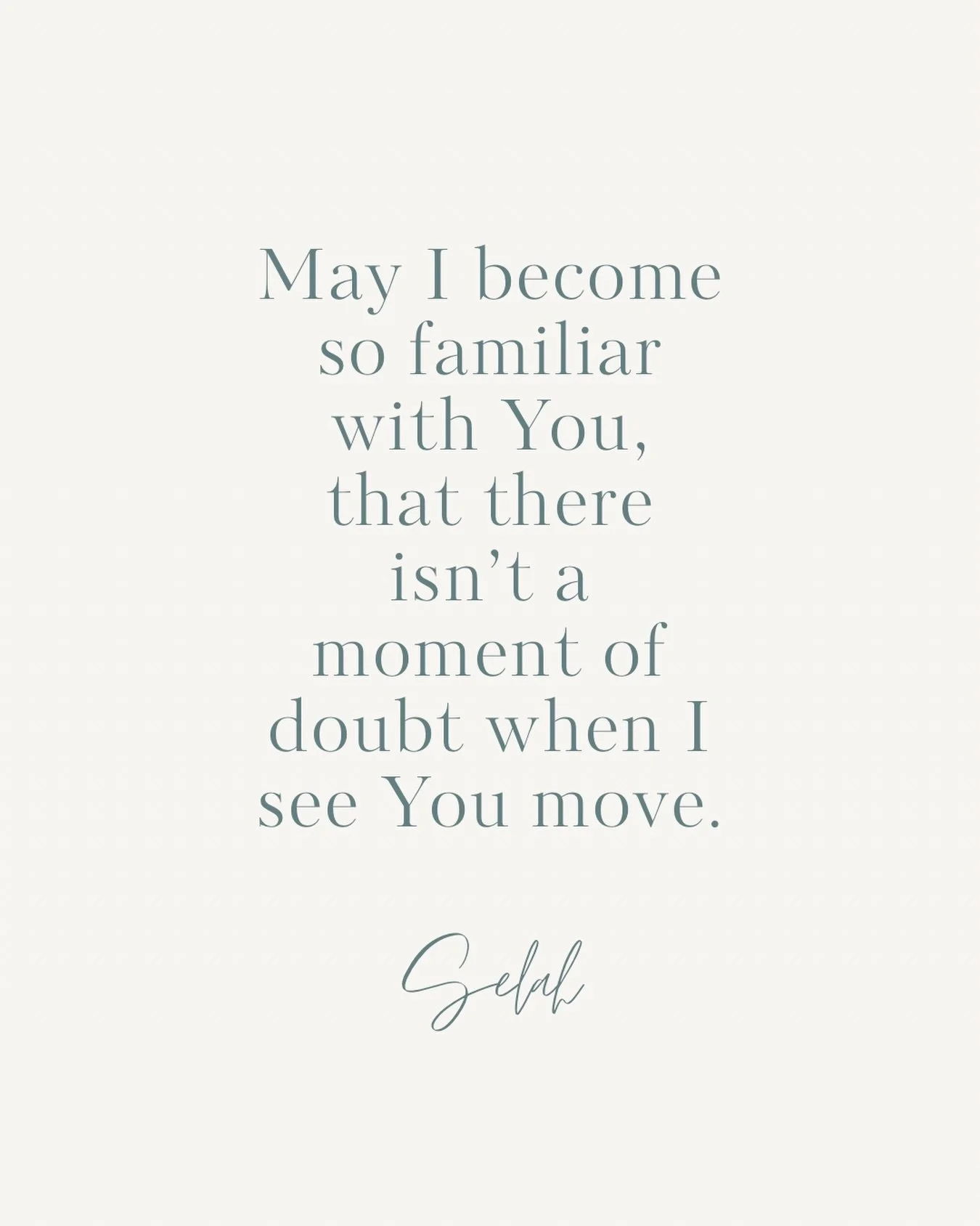 This prayer landed on my heart this week and I can&rsquo;t seem to shake it.

I want my heart to beat in rhythm with God&rsquo;s, so that I can love more freely.

I want to understand His justice and mercy so that compassion grows in me.

I want to b