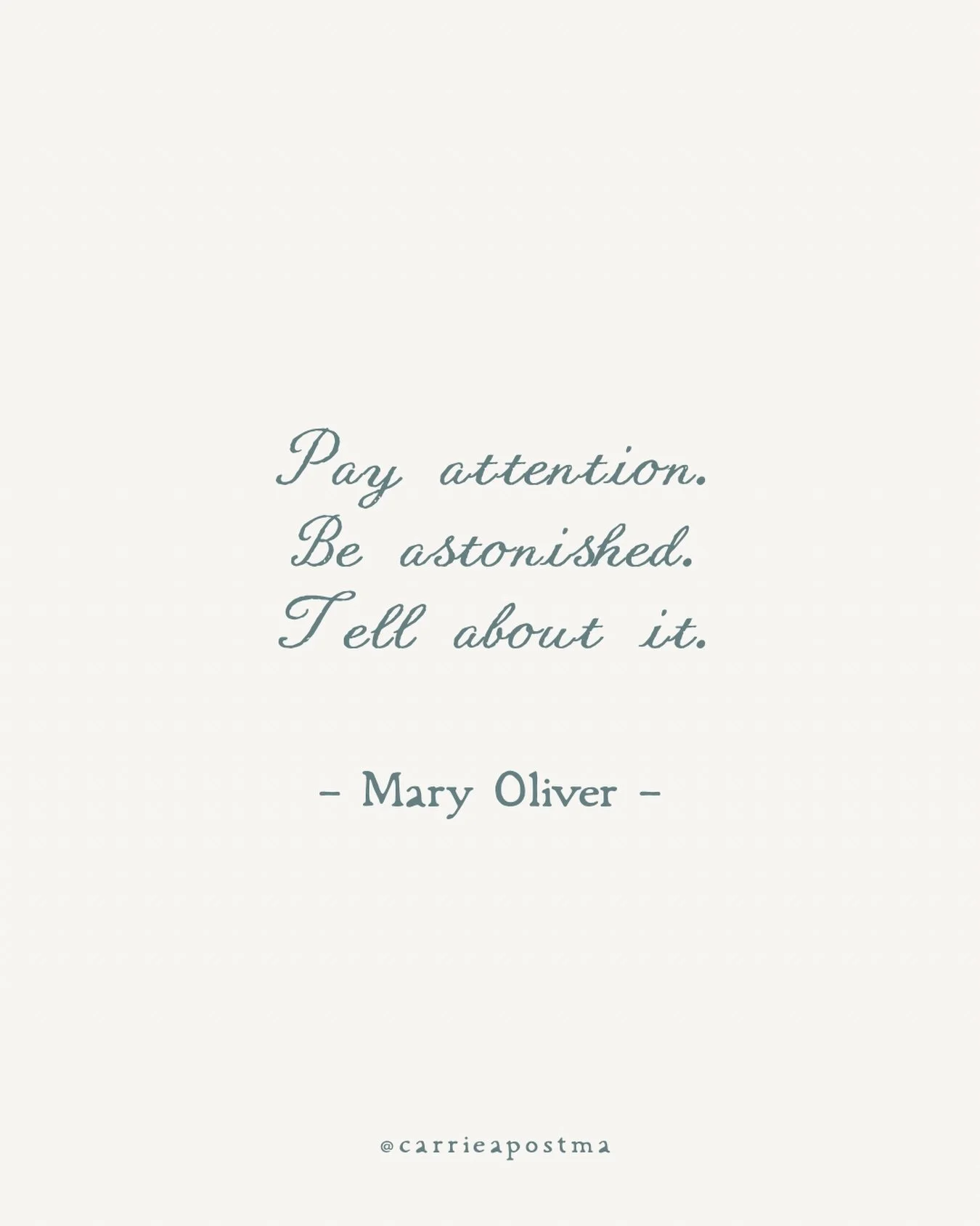 What if spiritual growth begins with simply paying attention?

Take a moment to slow down and notice what God may be doing right in front of you.

Pay attention to the good, the kind, the peaceful, and even the hard things. Approach each moment with 