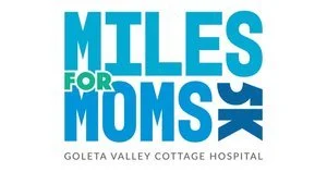 Logo for Miles for Moms 5K event at Goletta Valley Cottage Hospital