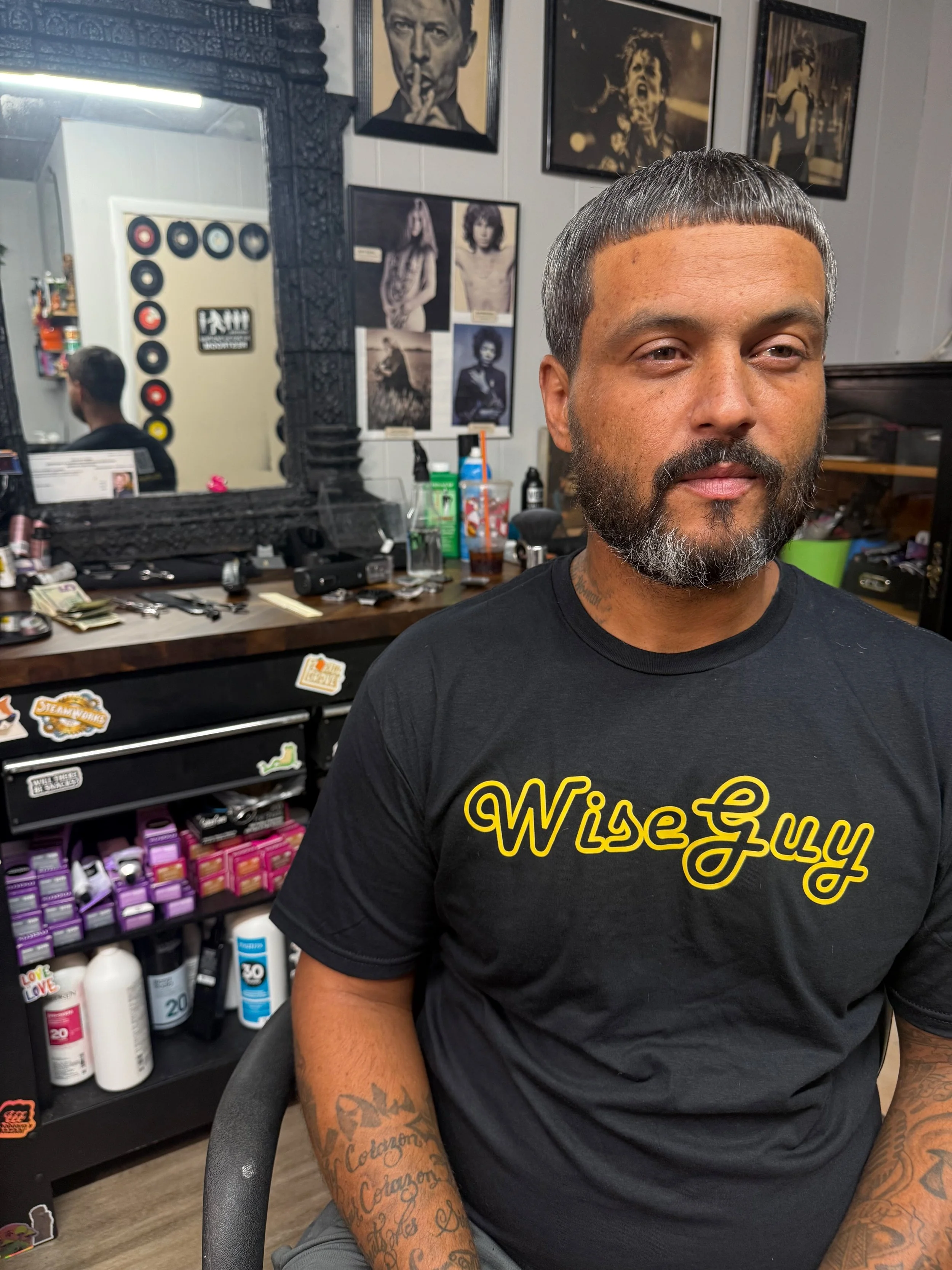 short men’s haircut at Snip Happens in New Port Richey Florida