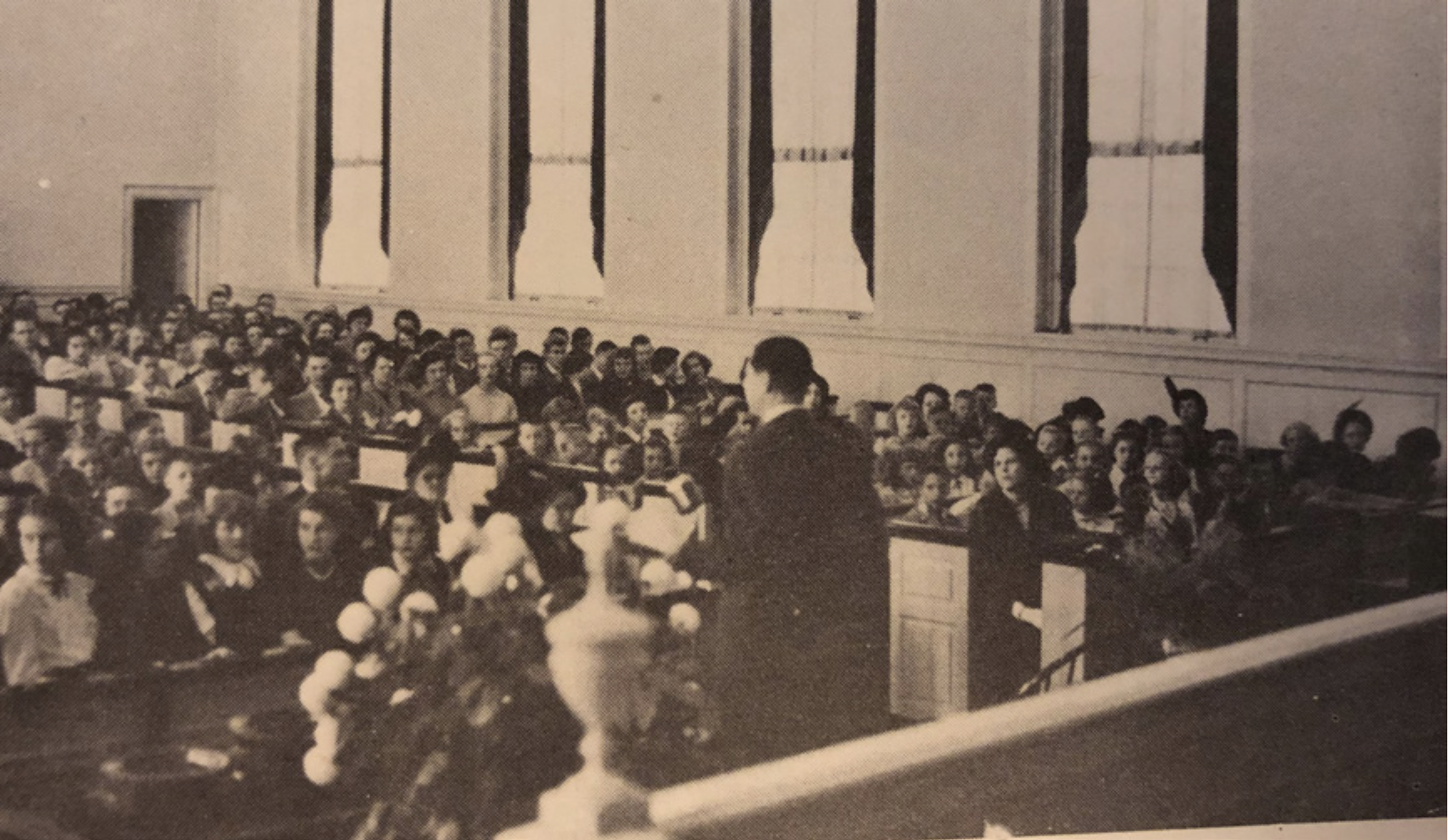 Church service, 1940s