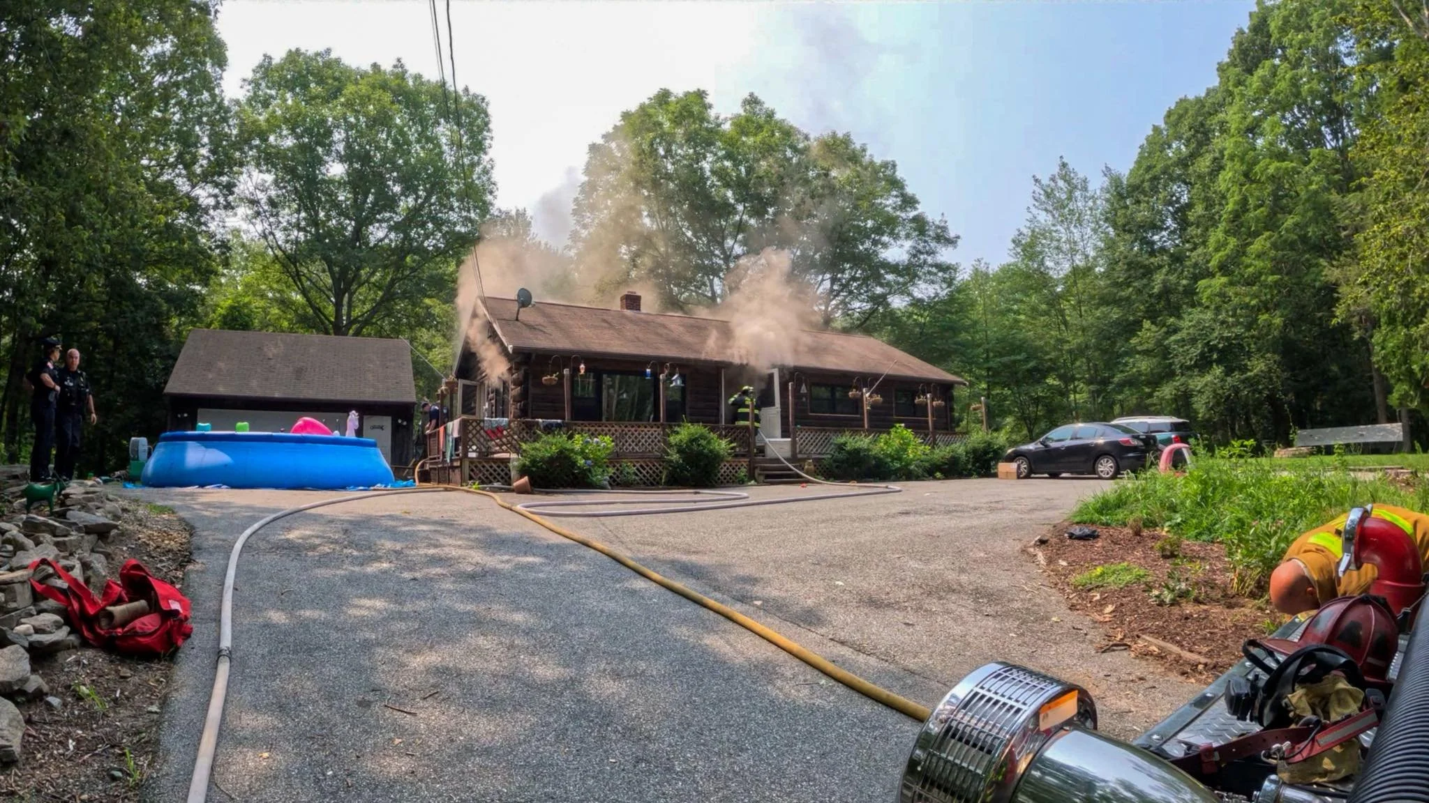 Basement Fire - Foster Center Road