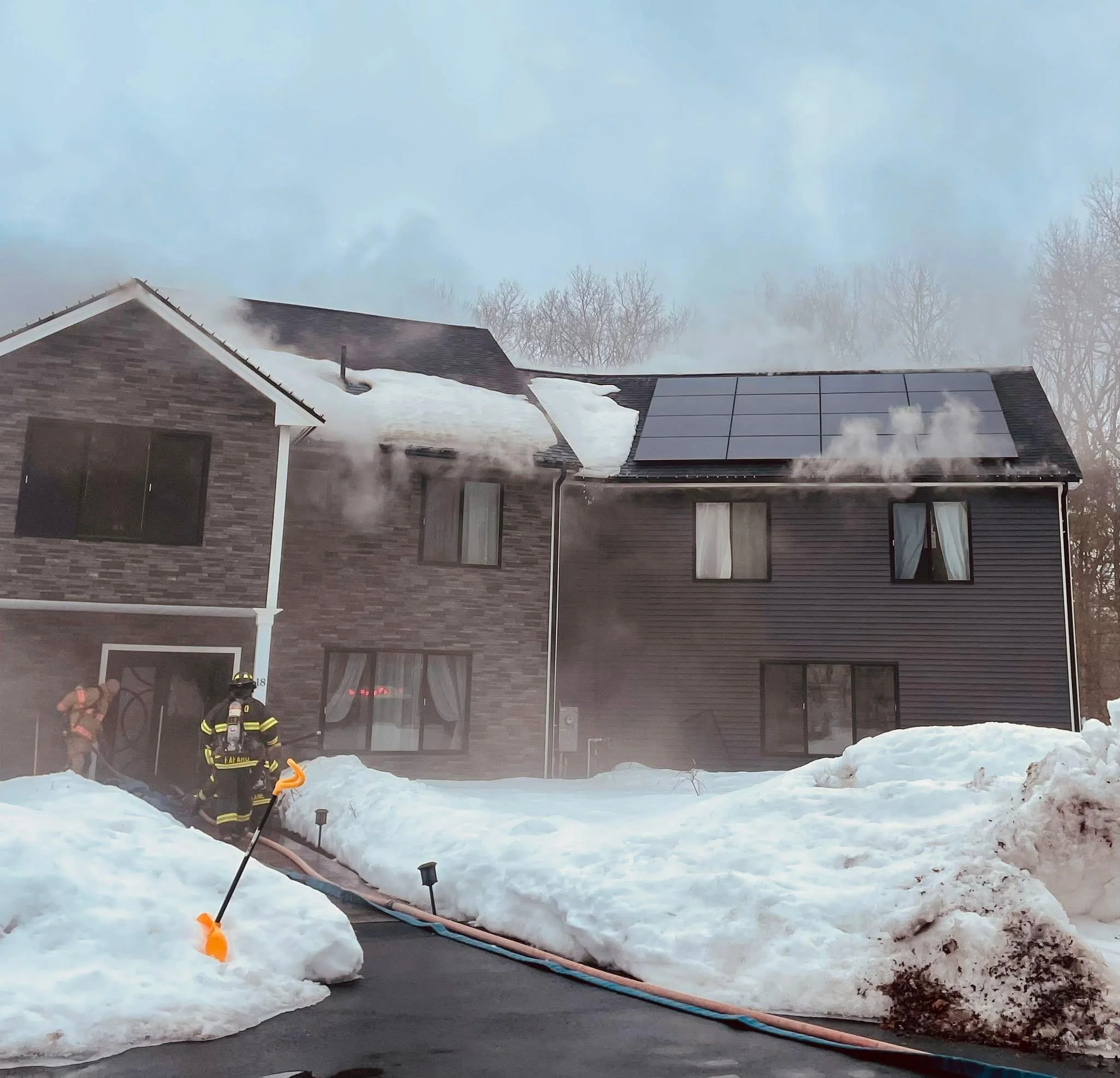 Structure Fire Old Quarry Road