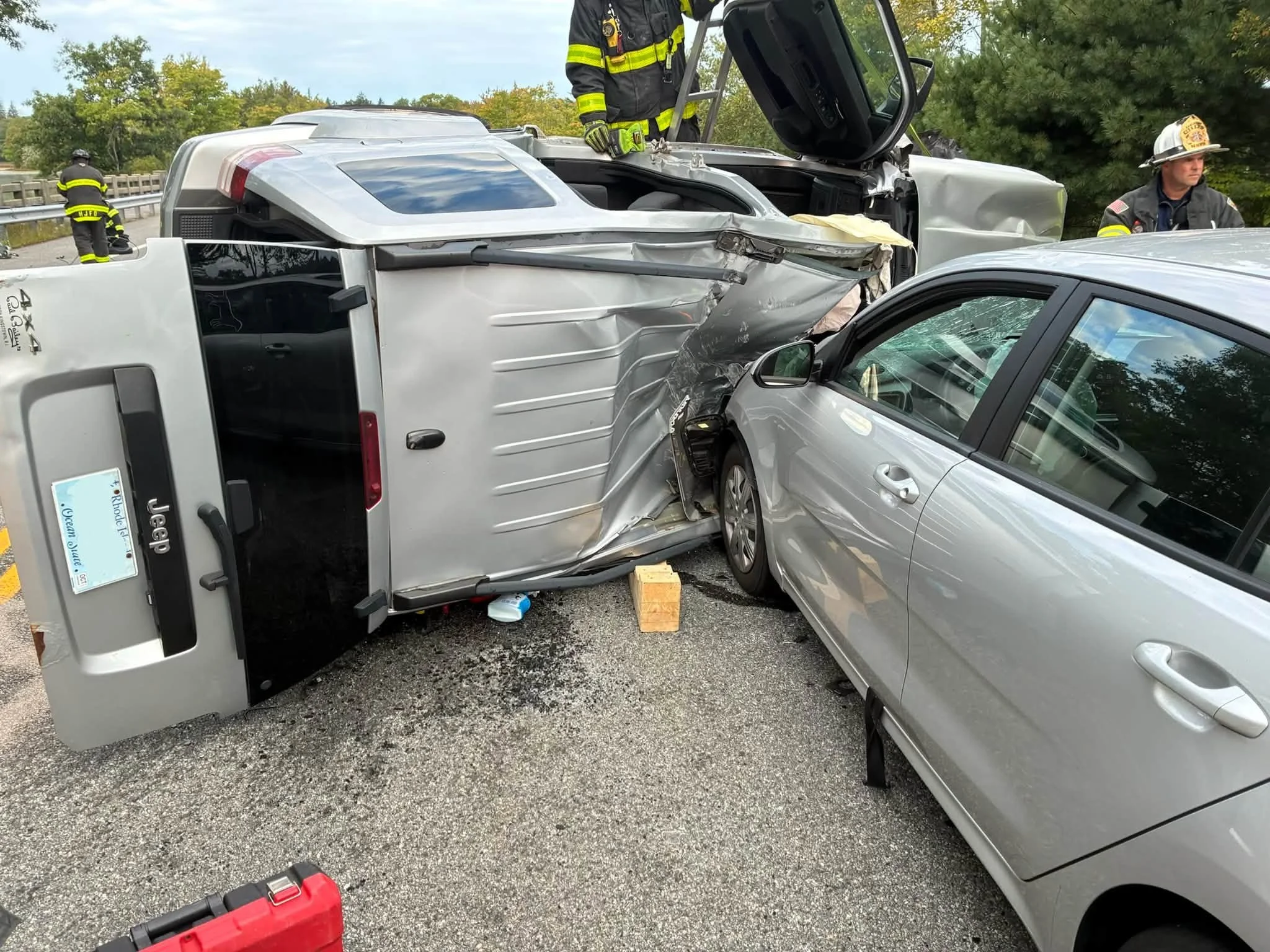 Hartford Pike MVA Entrapment