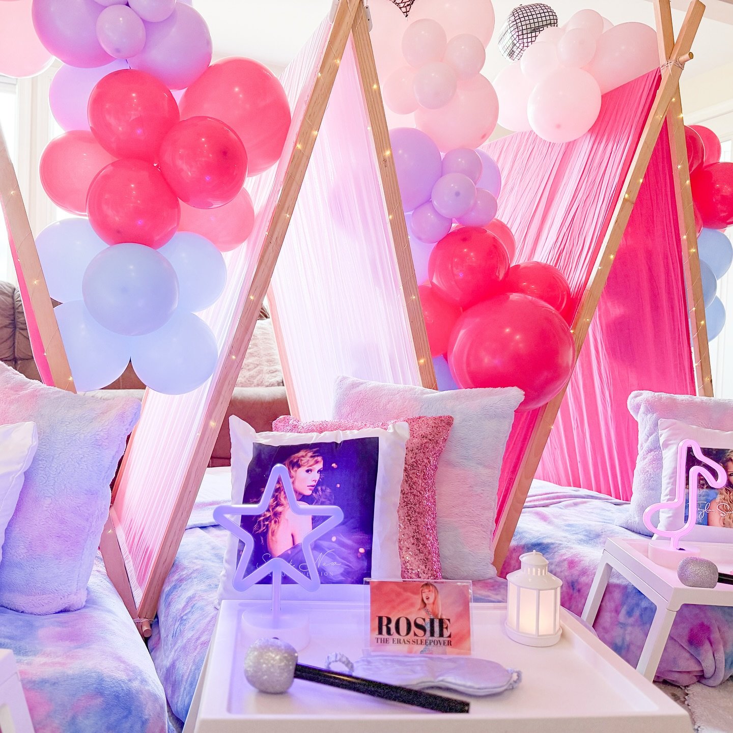 Calling all Swifties! 💜✨ It&rsquo;s a slumber party you&rsquo;ll never ever want to end. From friendship bracelets to dreamy setups, this sleepover hits different. Ready for it? Book your Swiftie sleepover now! 🎤🫶🎶

#swifties #slumberparty #kidsp