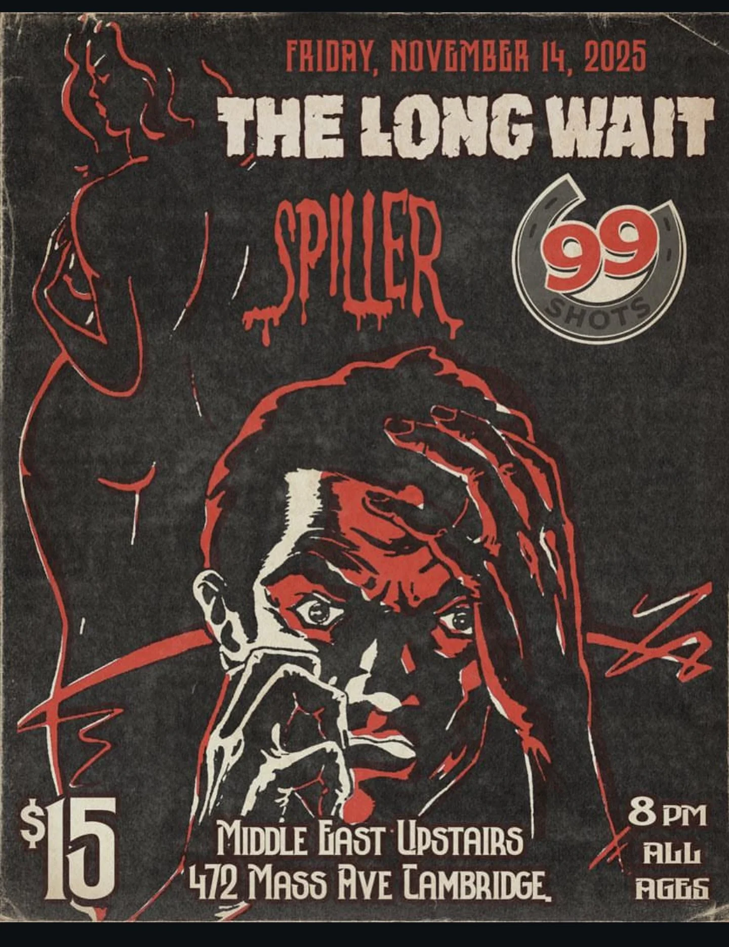 Coming up. 
Friday November 14th @ The Middle East.