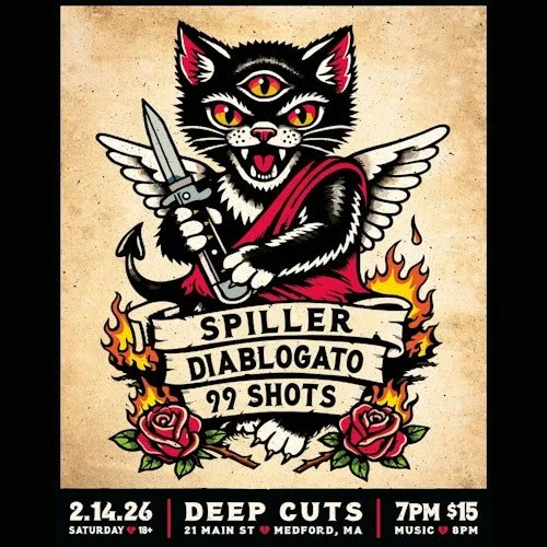 Sat Feb 14th
Tickets are on sale @deepcutsrocks