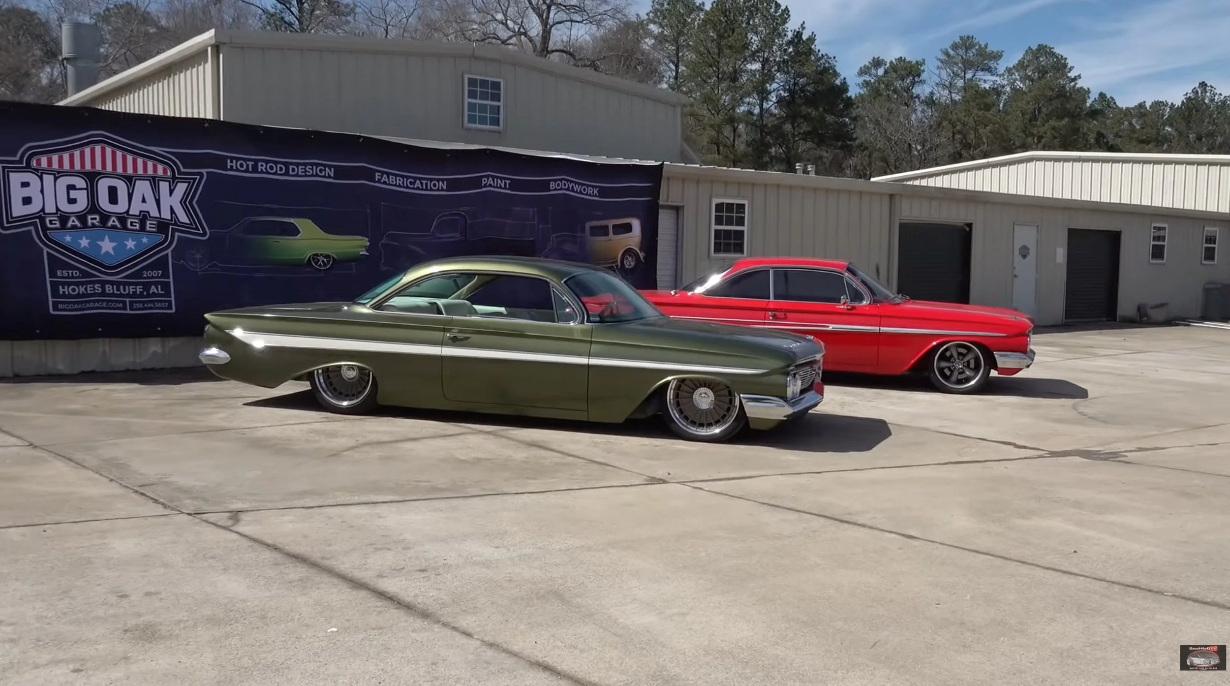 Big Oak Garage in Hokes Bluff, AL - ScottieDTV video (Mar 2022)
