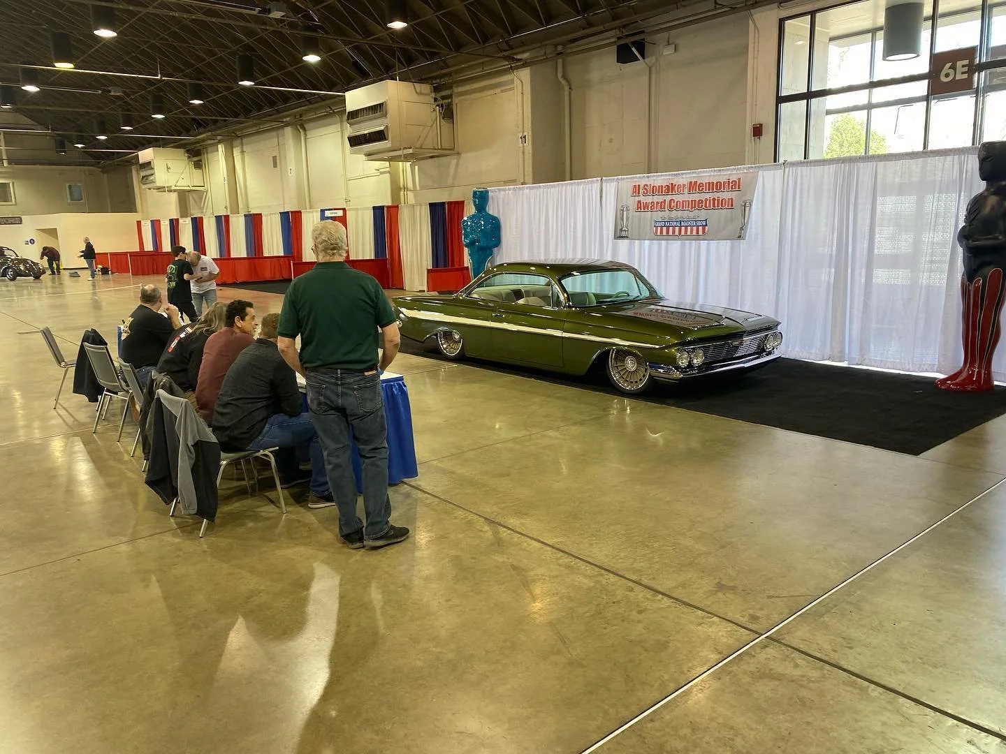 Grand National Roadster Show Slonaker contender judging (Feb 2022)