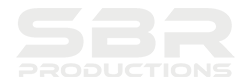 SBR Productions logo in white text on a black background.