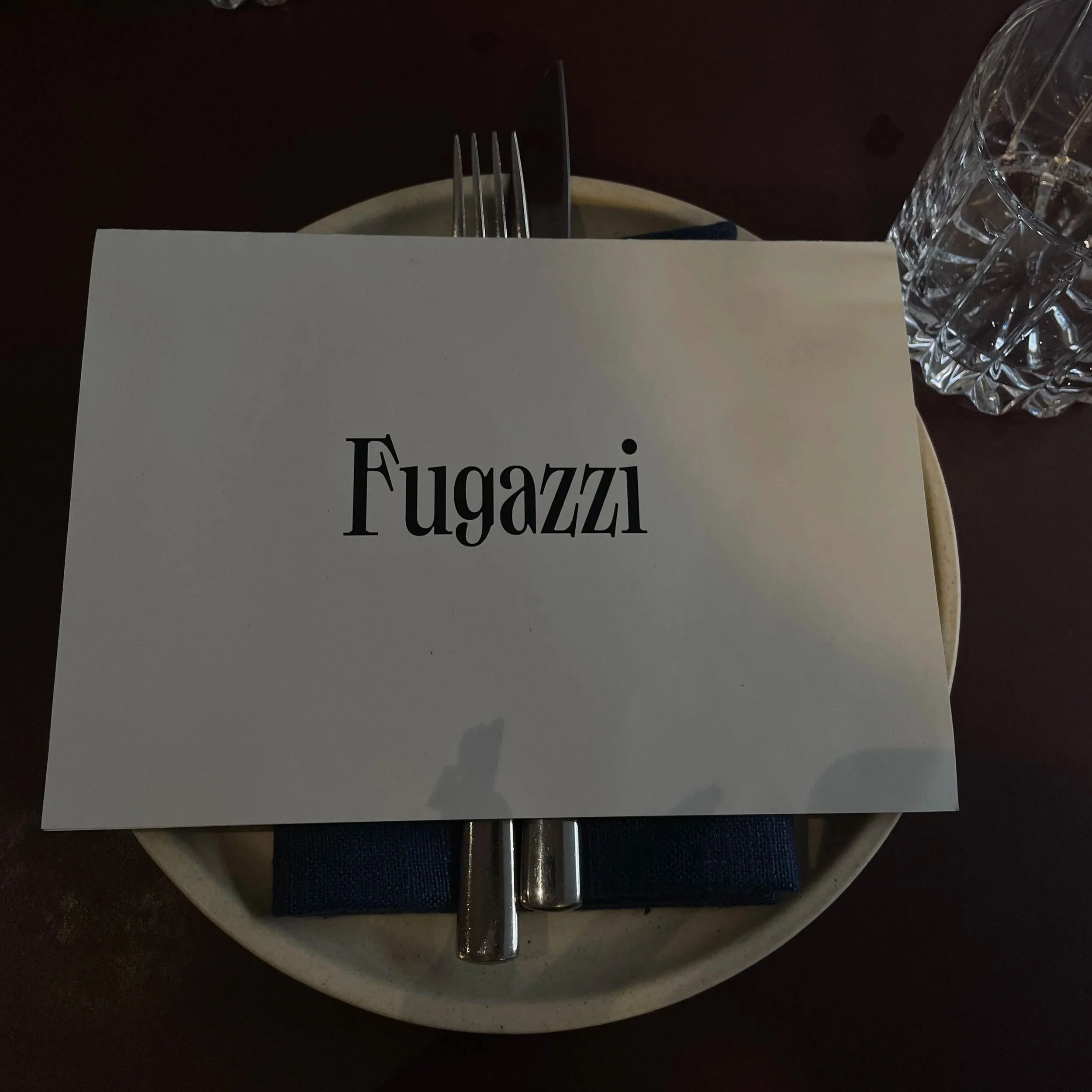Love letters to food - Fugazzi 