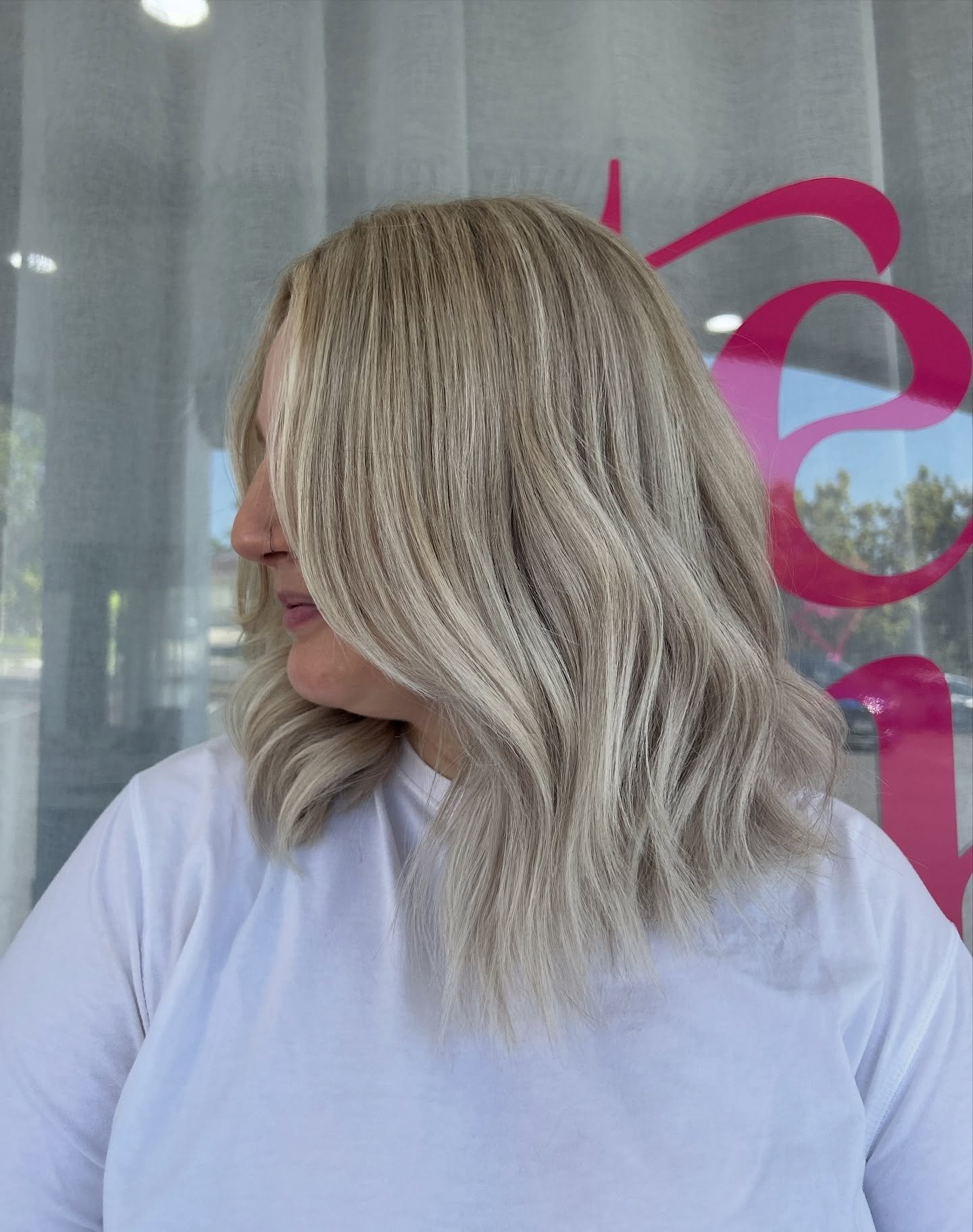 Bright creamy blonde for your Sunday arvo💌